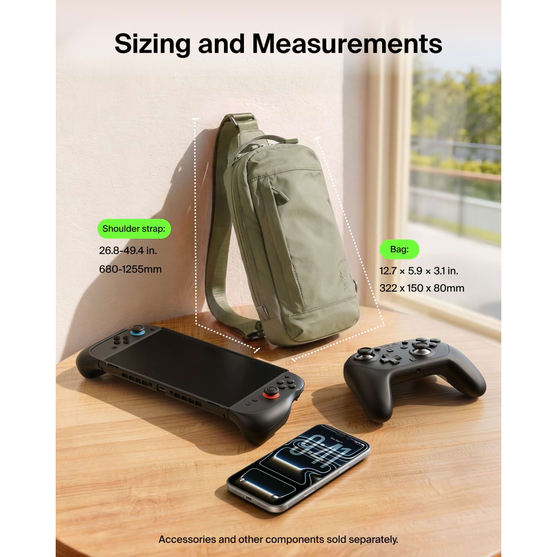 Rucksack, Tasche, Grün, Schulterriemen, Umhängetasche