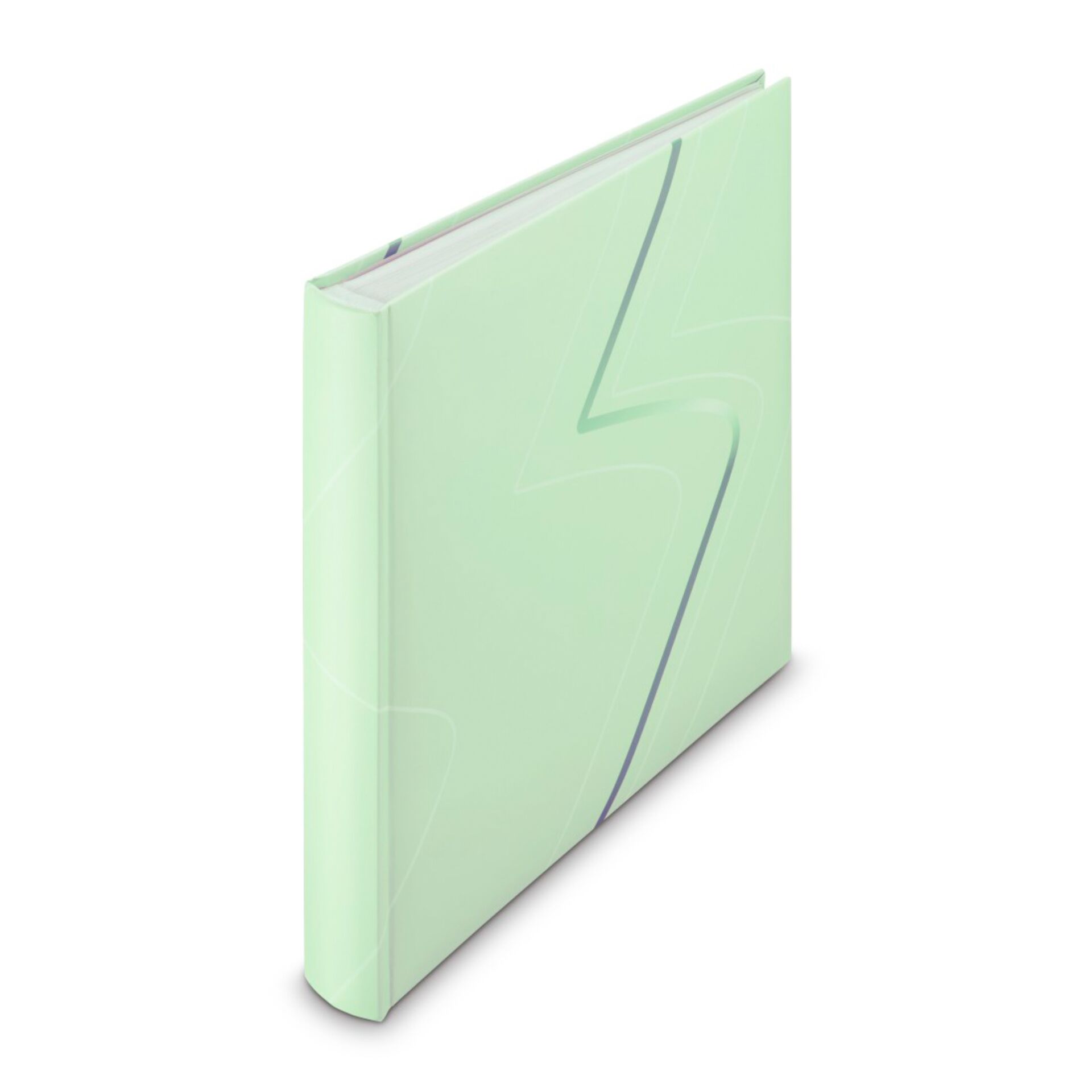 Notizbuch, Aus Papier, Hardcover, Mintgrün, Pattern