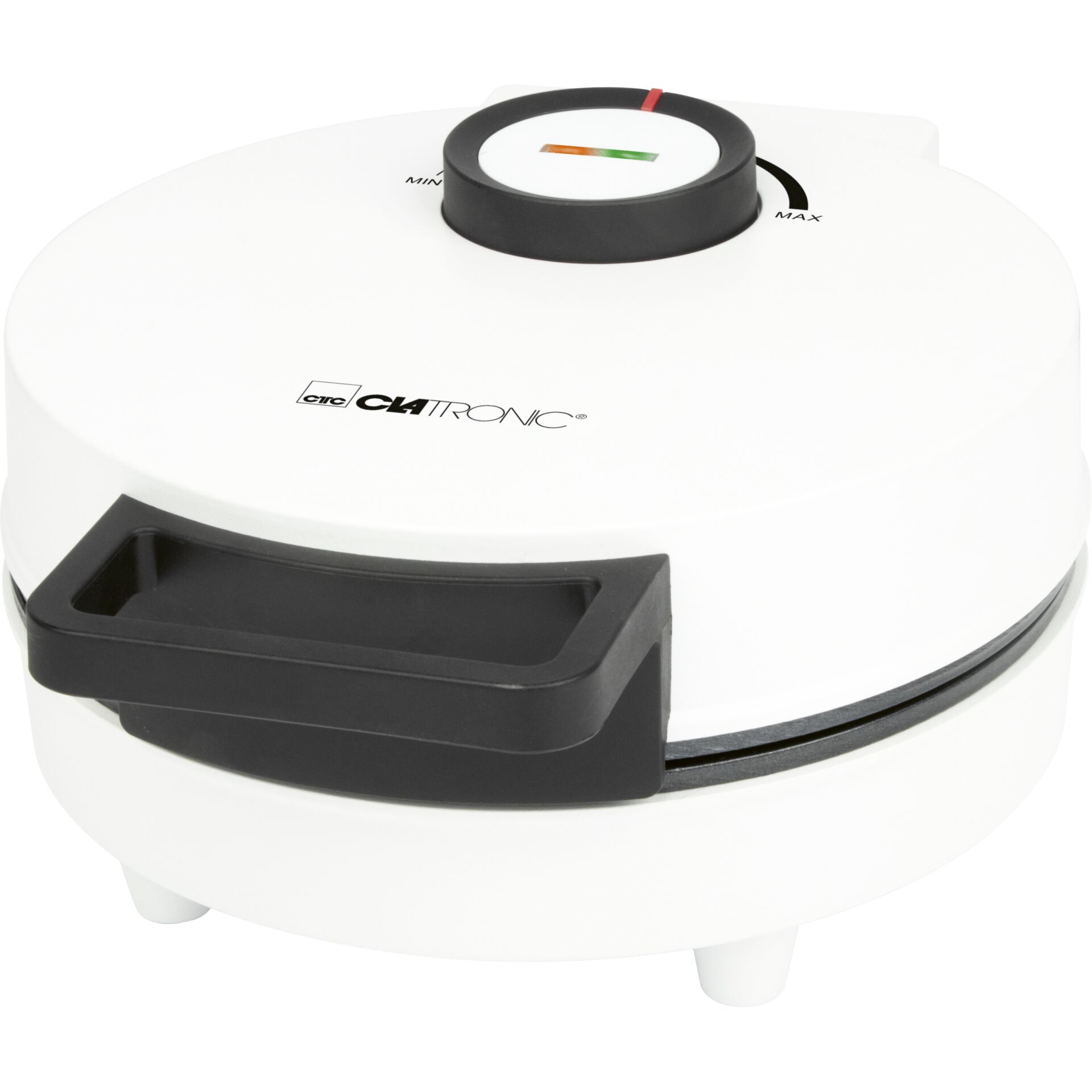 Waffeleisen, elektrischer Grill, Mini-Kochgerät, weiß, Drehknopf