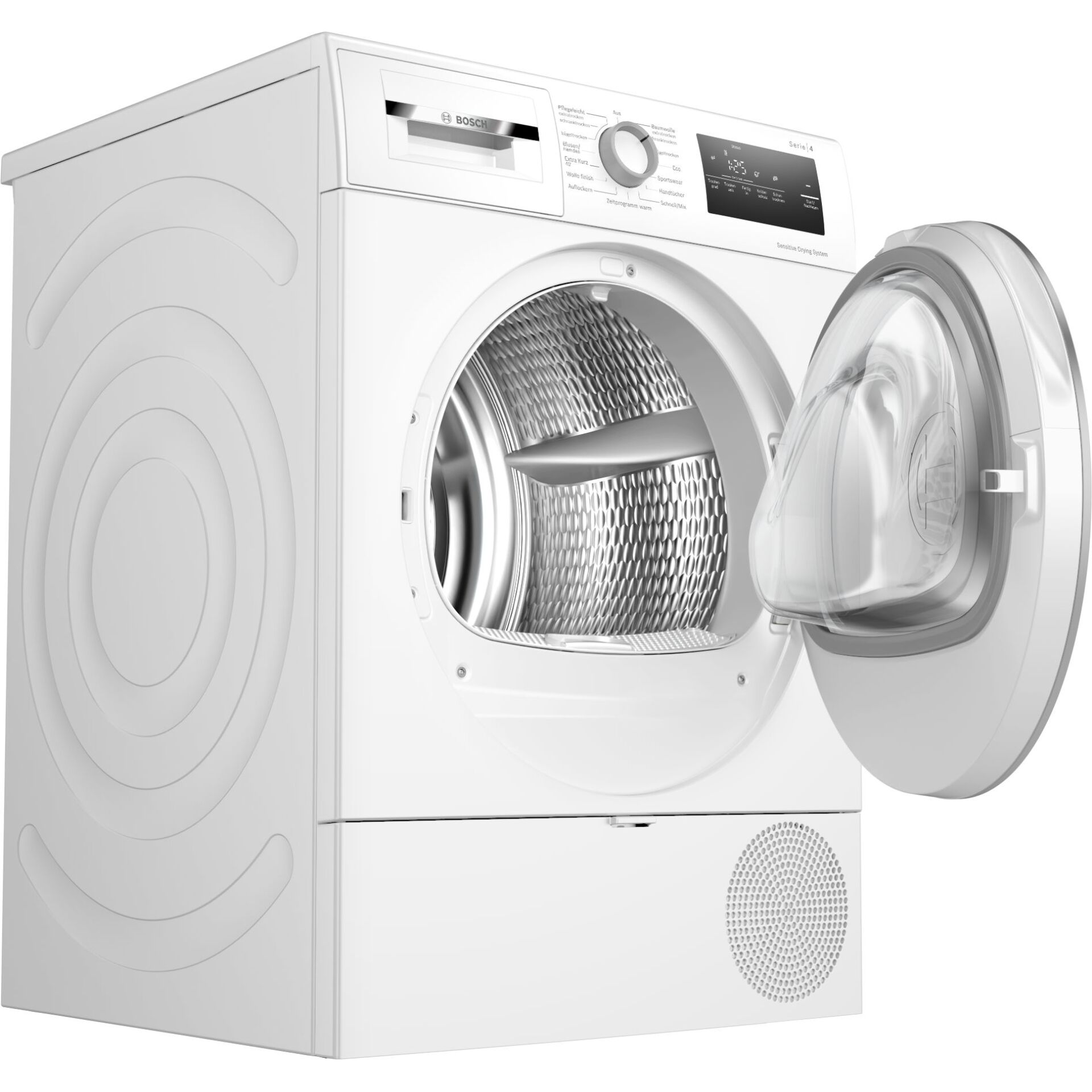 Waschmaschine, Frontlader, Buntes Metall-Trommel, Stahlweiß, Drahtkorb-Trommel