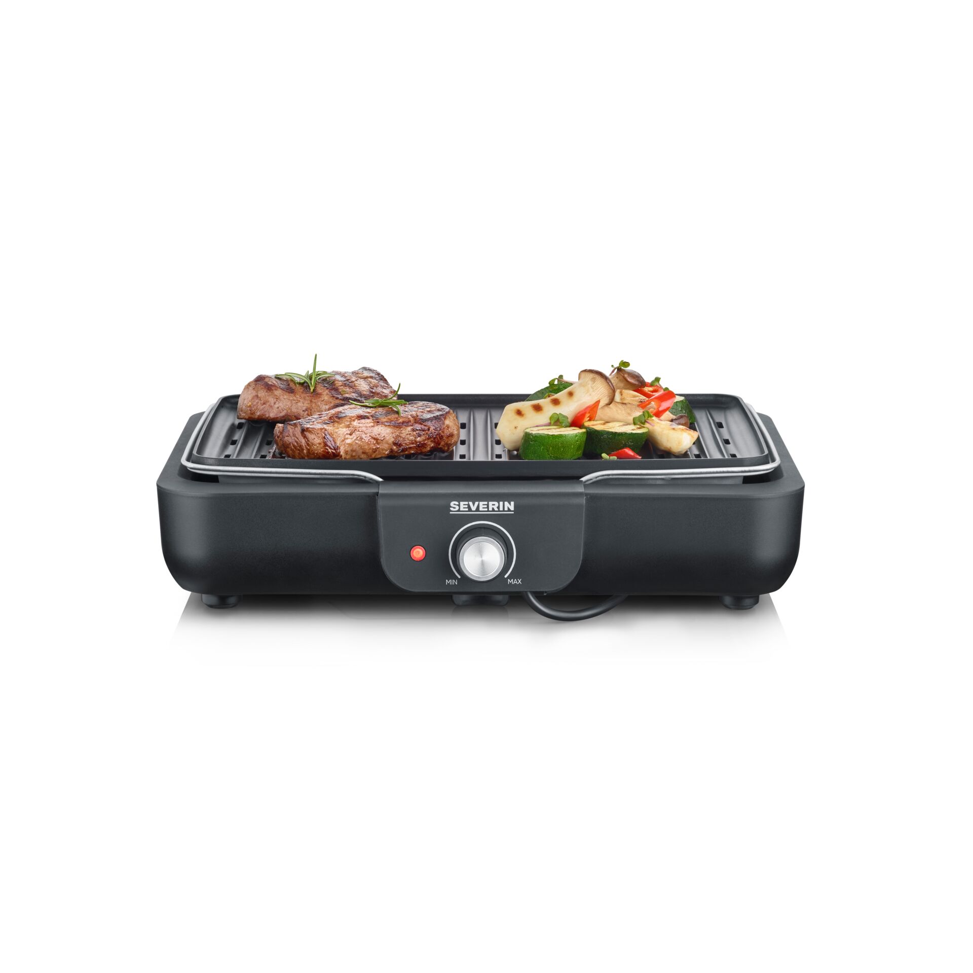 Grillplatte, Grill, Elektrischer Grill, Rindfleisch, Gemüse