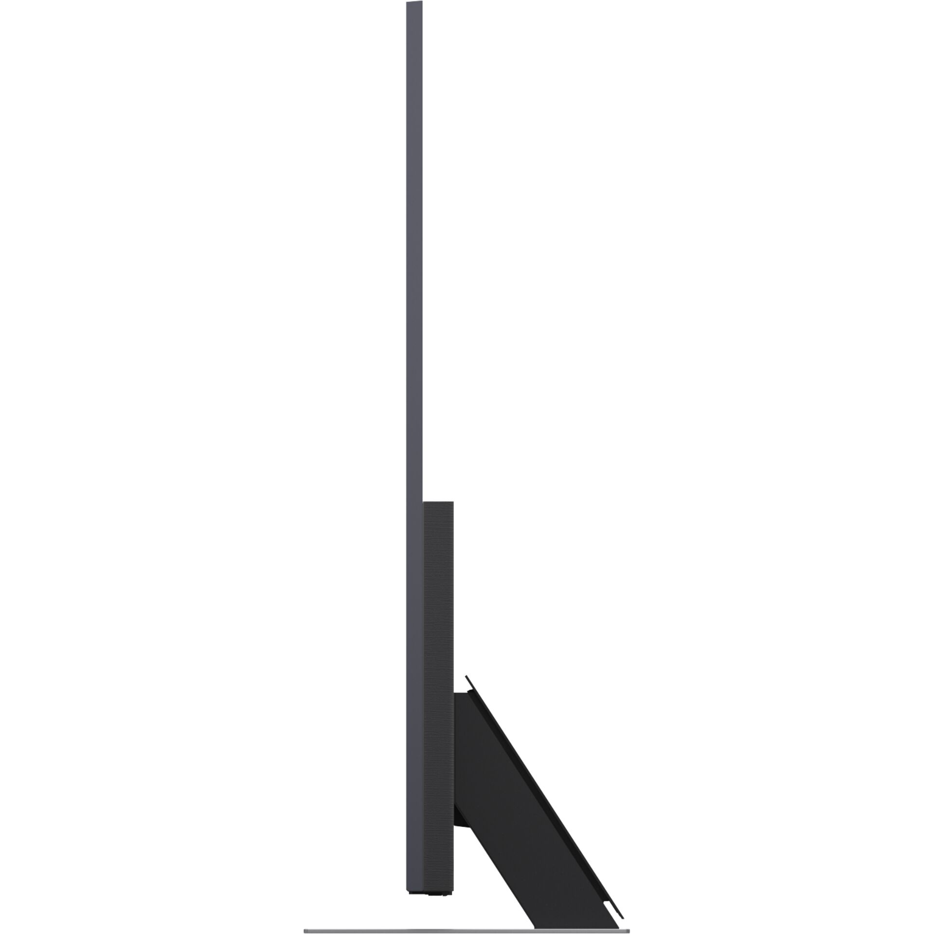 Monitor, LED, Flachbildschirm, Ständer, Seitansicht