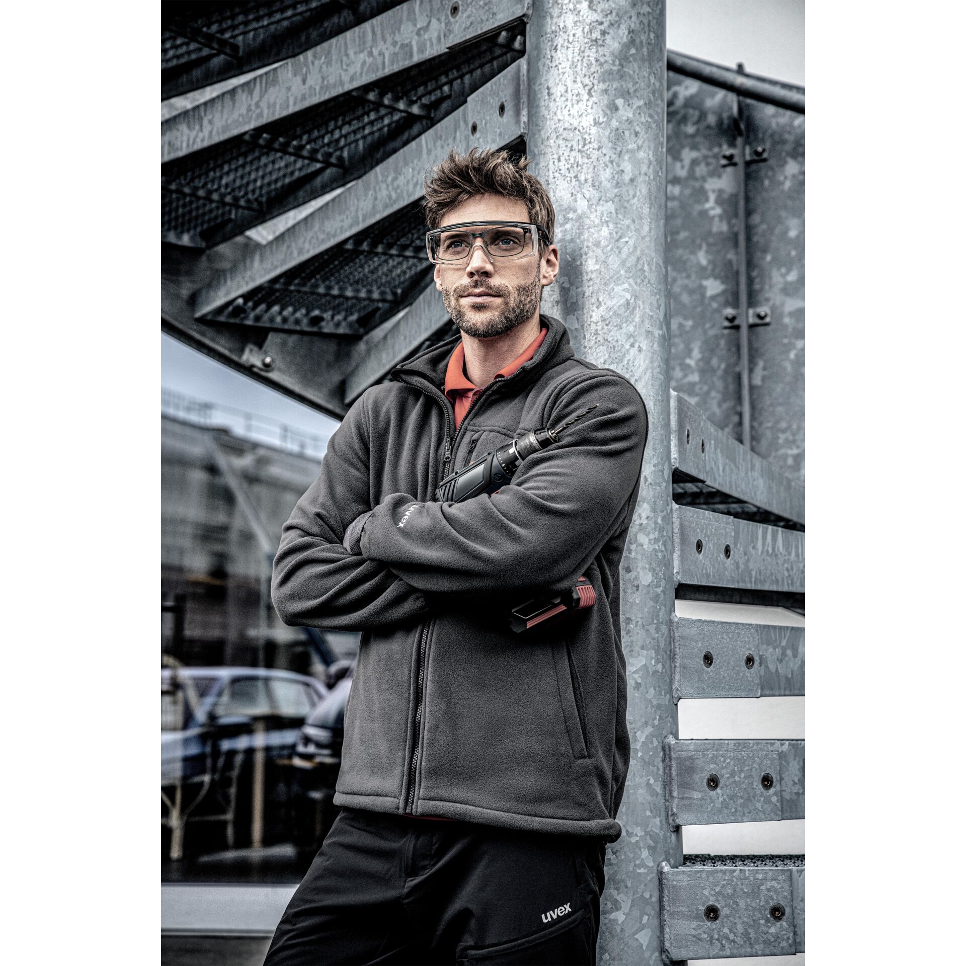 Mantel, Jacke, Portrait, Lächeln, Langer Ärmel