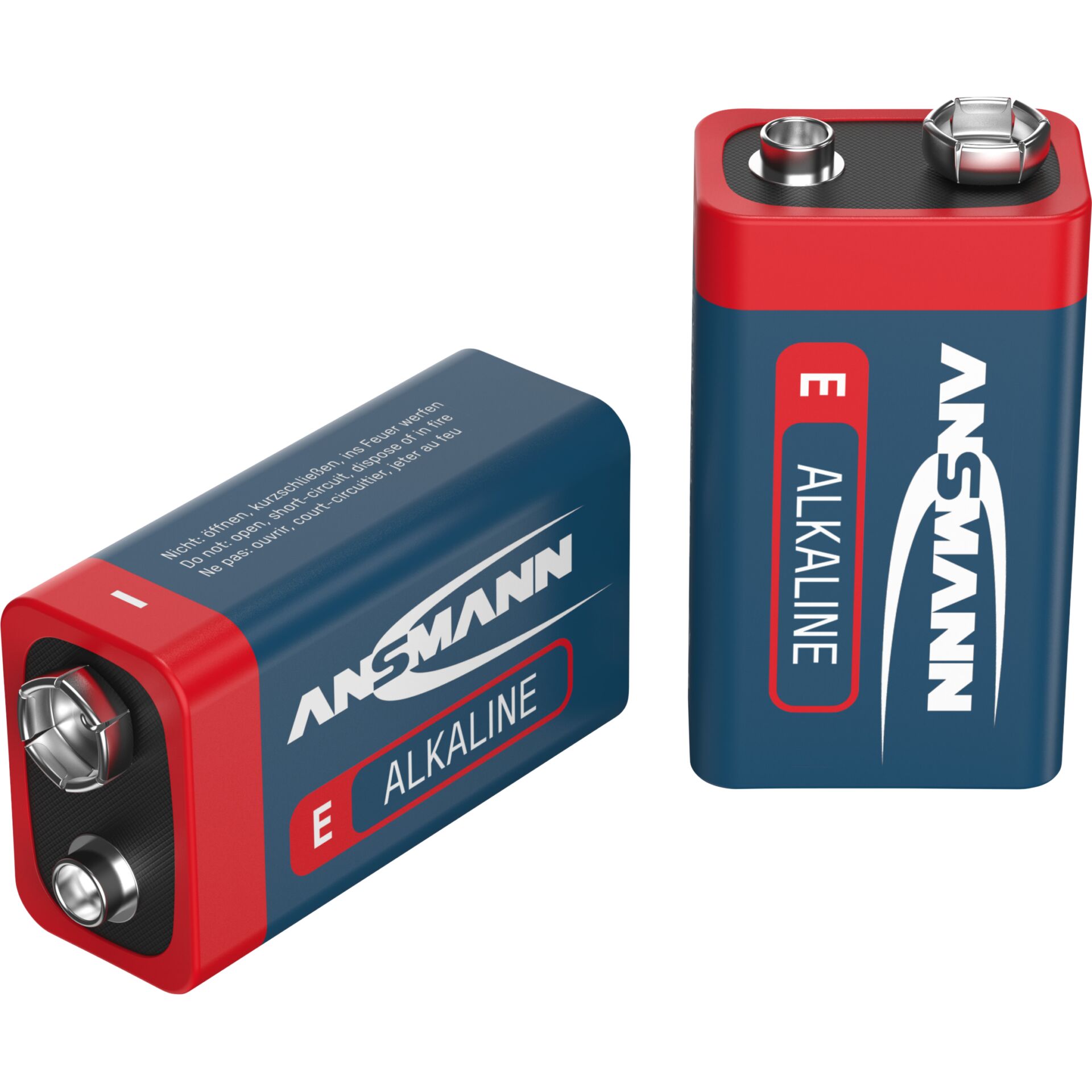 1x2 Ansmann Alkaline 9V-Block  red-line                 5015591