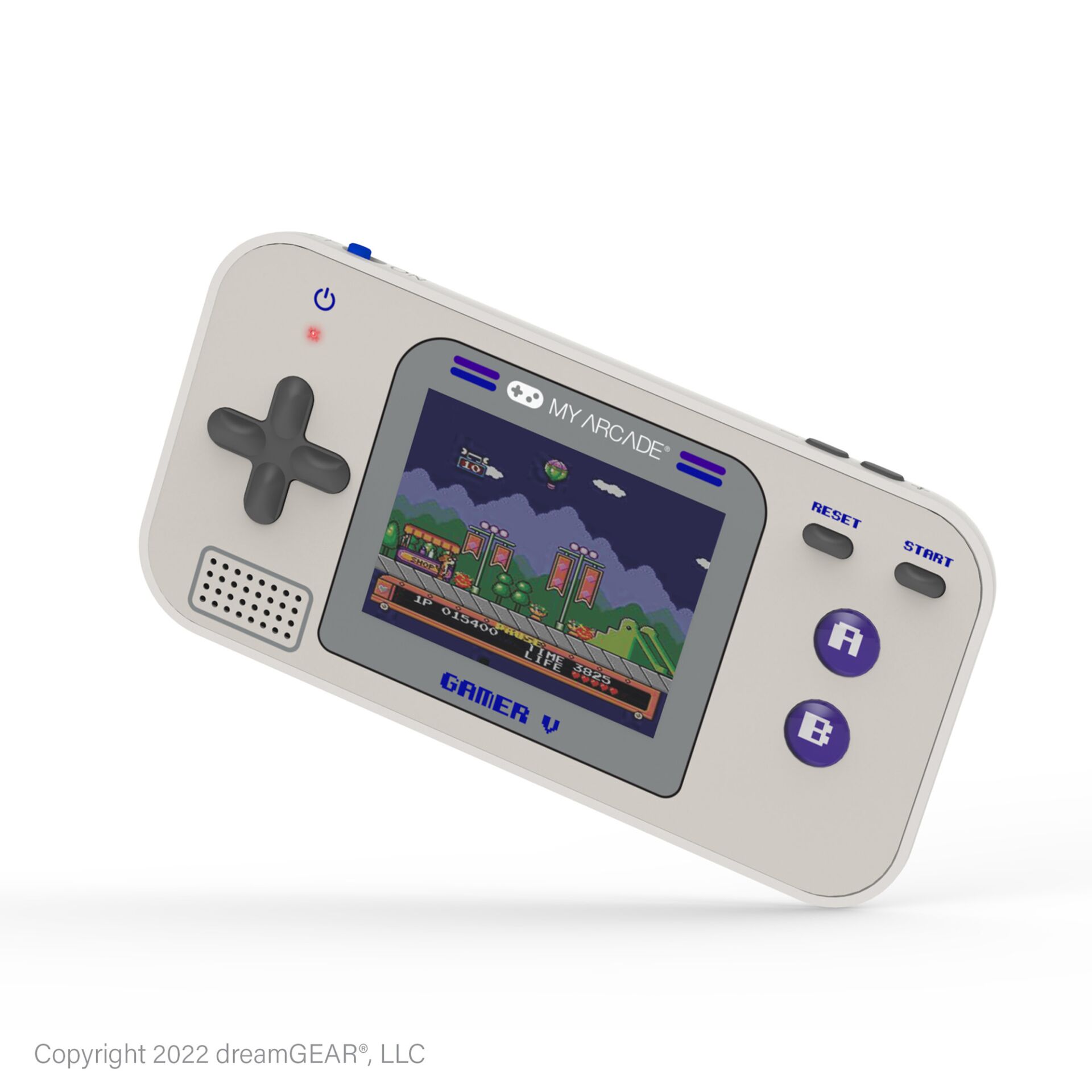 Handheld-Konsole, Retro-Handheld, Gaming-Gerät, Tragbare-Konsole, Integriertes-Bildschirm