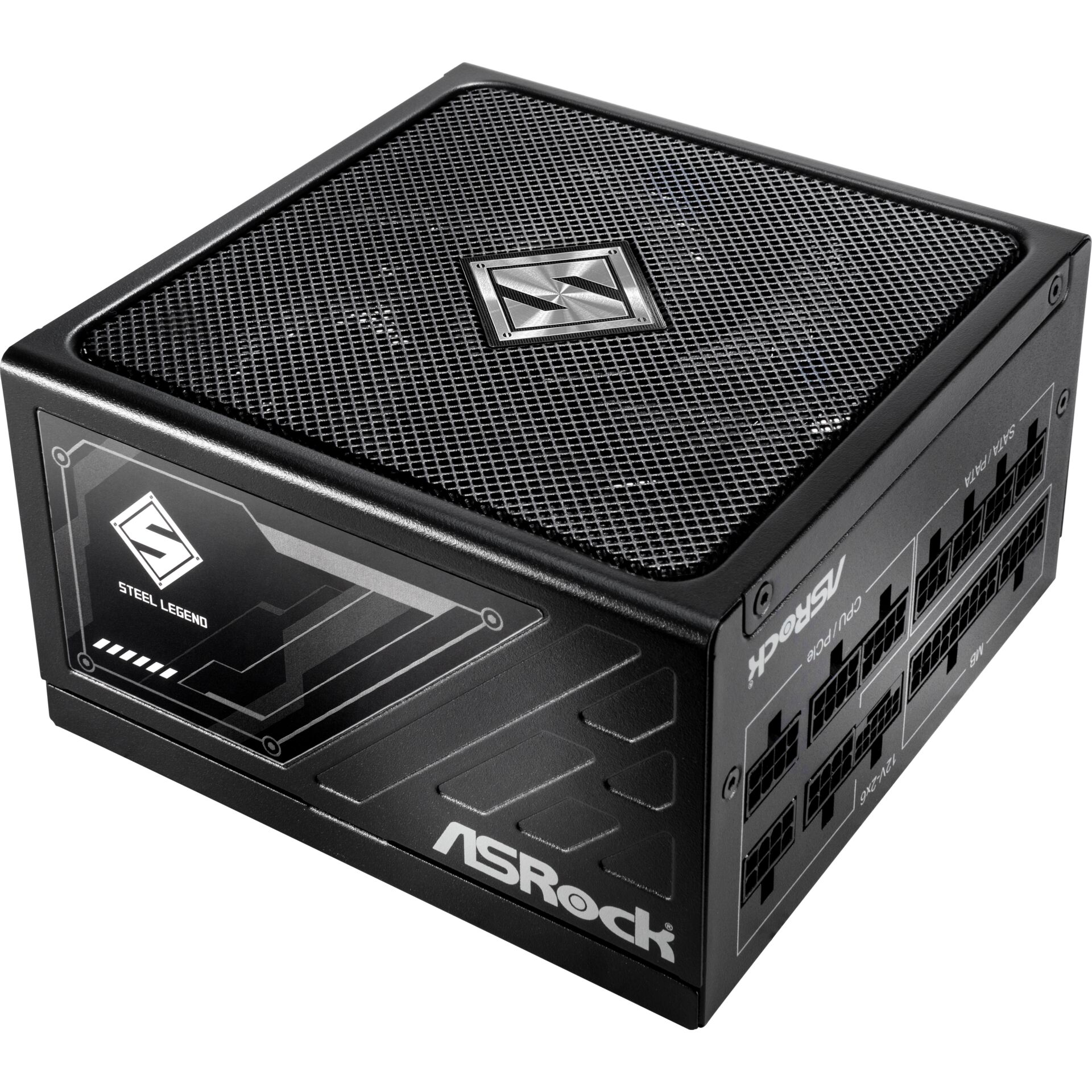 PC-PSU, 80+ Gold, Modular, Schwarz, ASRock
