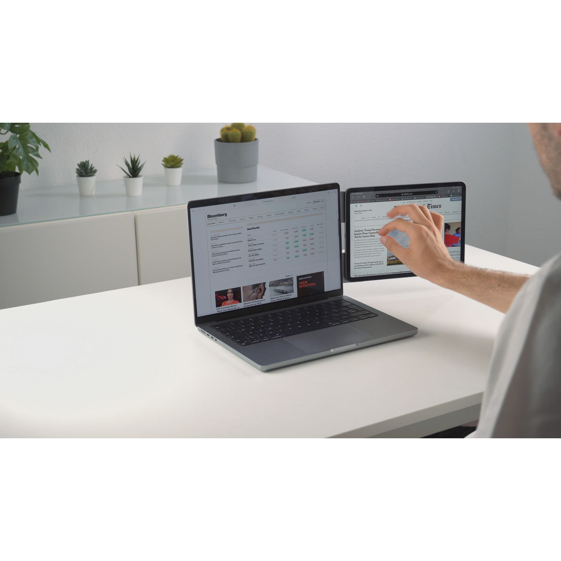 Computer, Laptop, PC, Computer-Tastatur, Überwachen