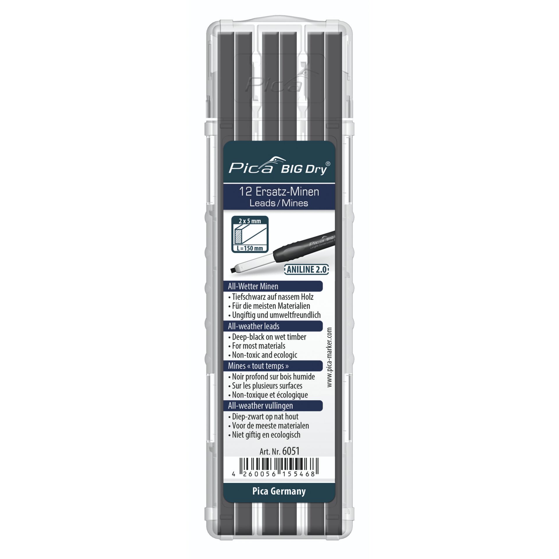 Pica BIG DRY Minen-Set ANILINE  2.0