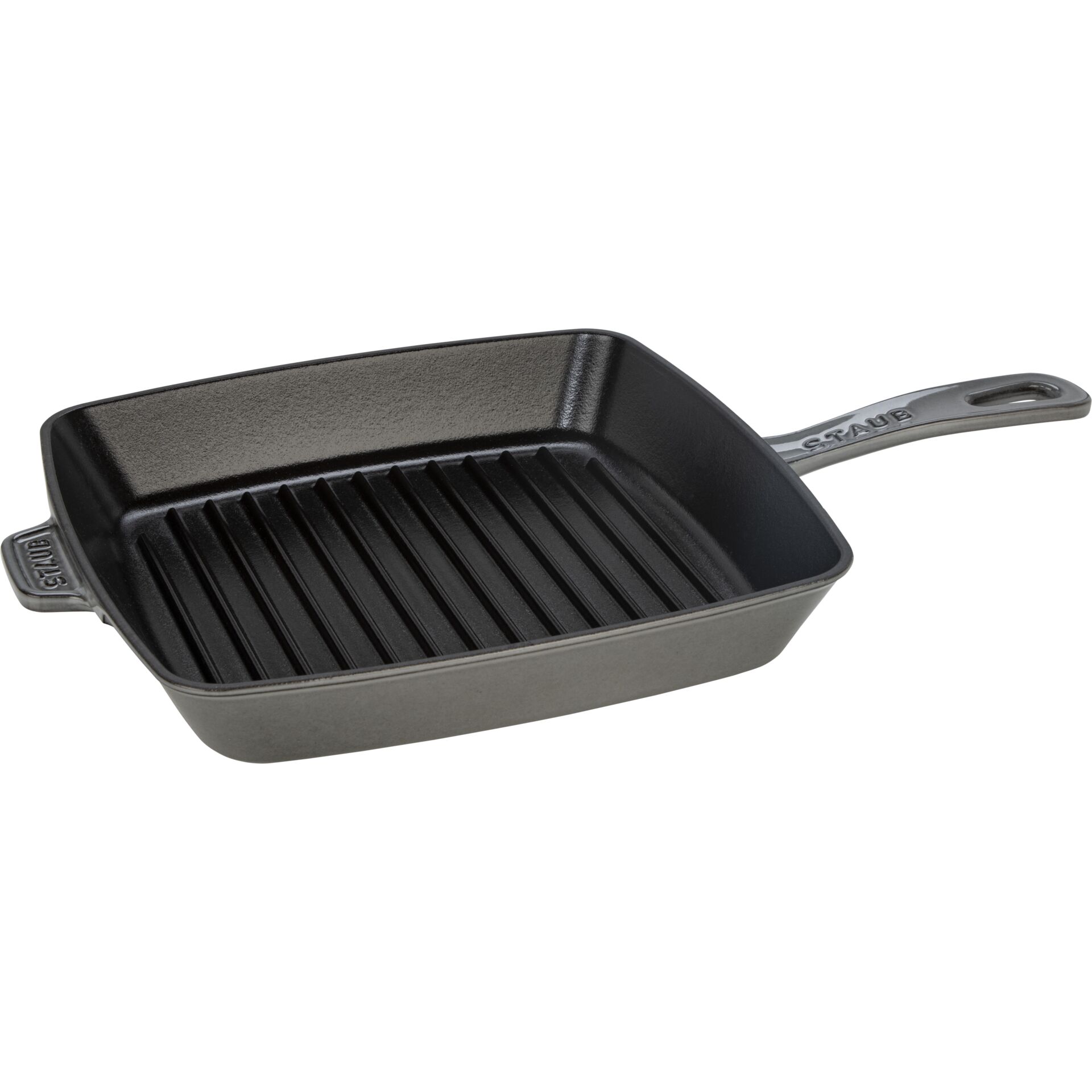 Staub Grillpfanne induktion  quadratisch 26cm graphit-grau