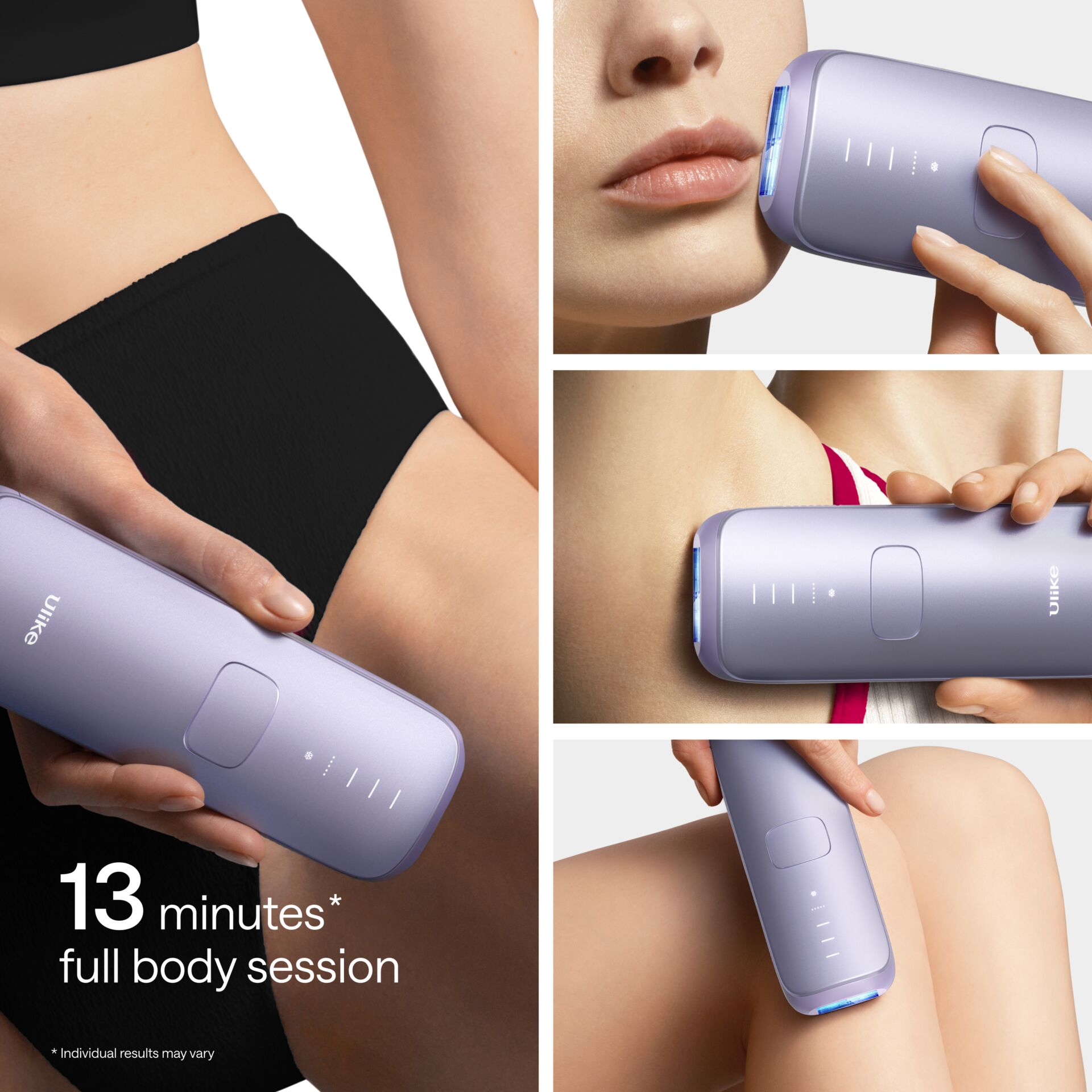 body, massager, Gerät, lila, Collage