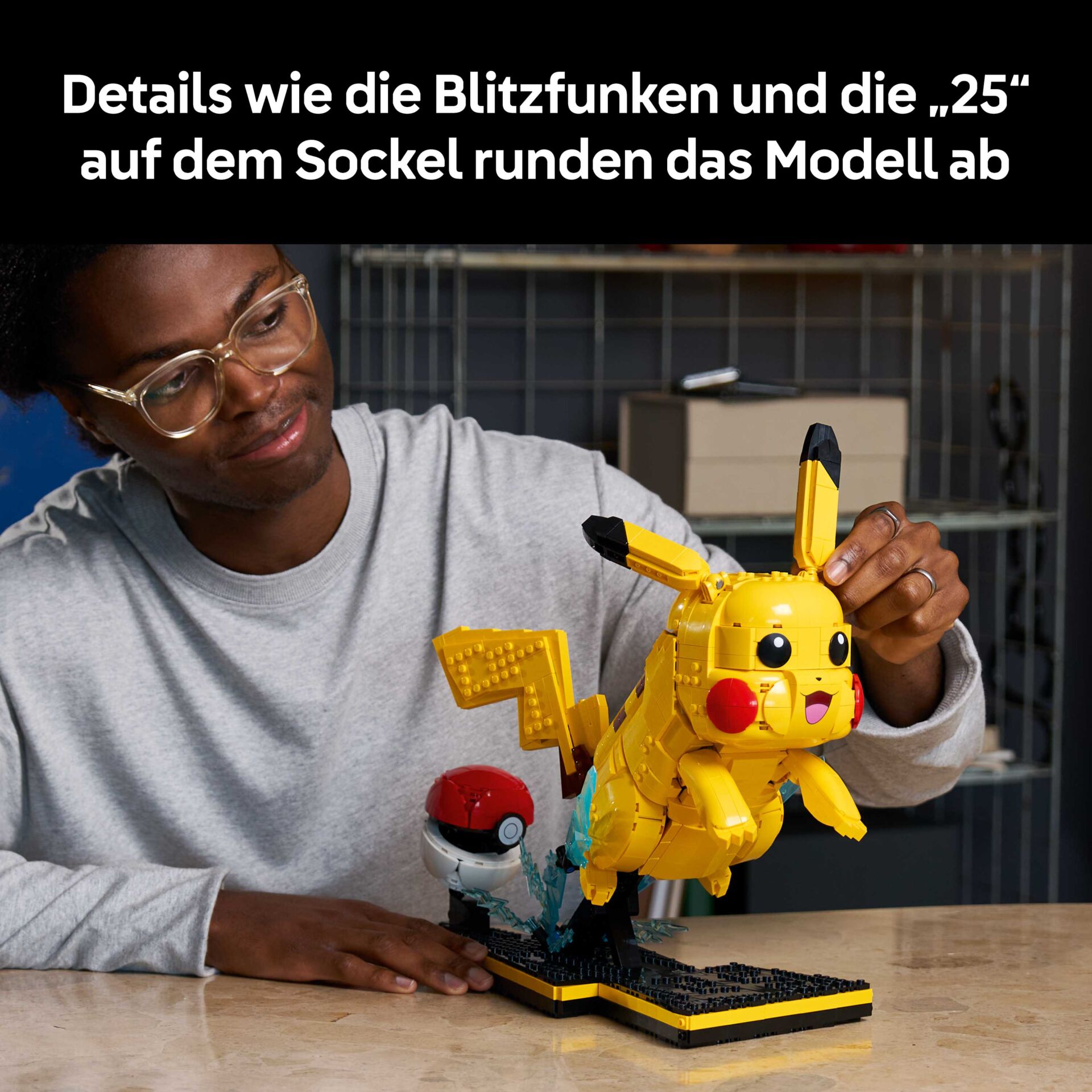 Lego, Pokémon, Figur, Gelb, Pikachu