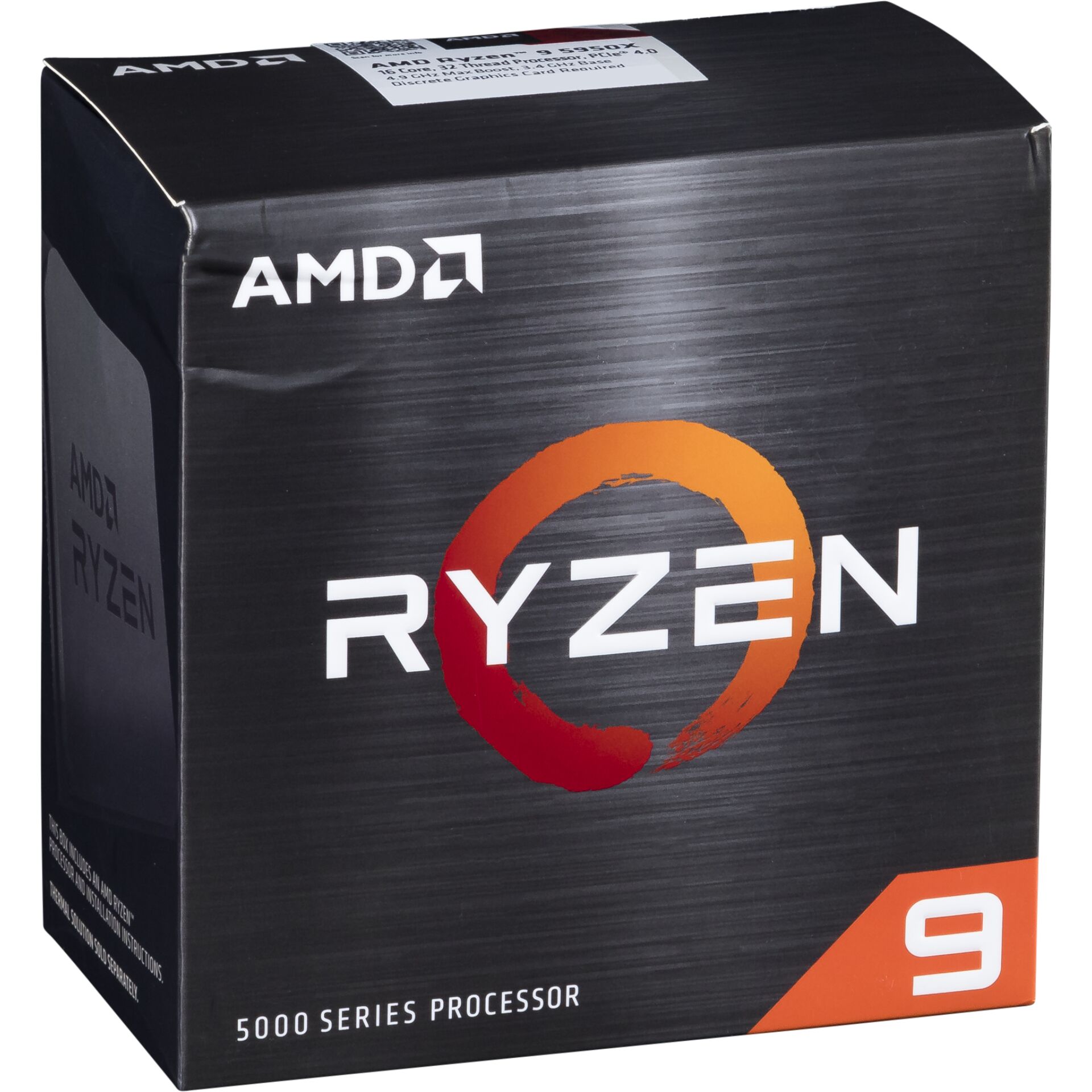 AMD Ryzen 9 5950X 3,4GHz Kiste, Flasche, Computerausrüstung, Elektronik, Hardware