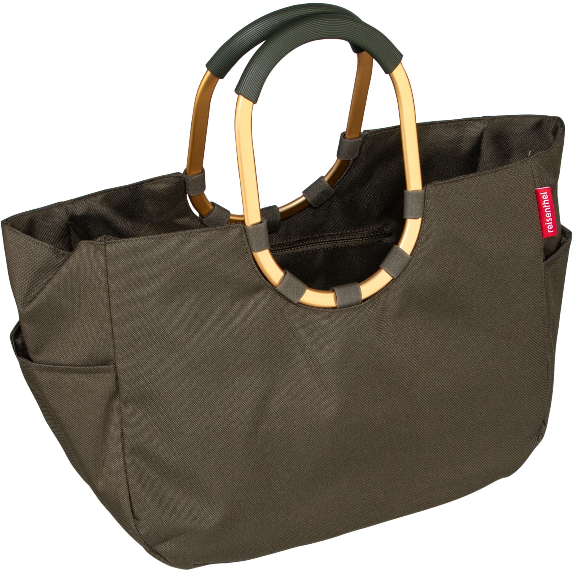 Tasche, Handtasche, Bag, Stofftasche, Holzgriff