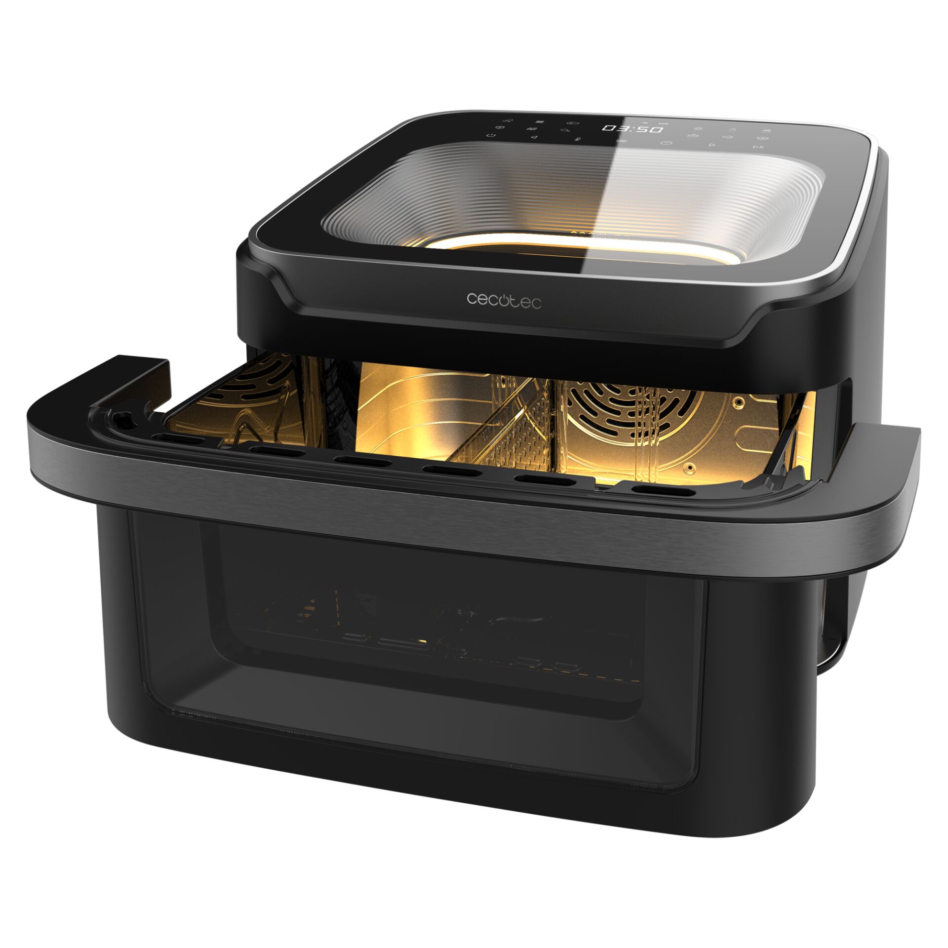 kraftvoll, Airfryer, Induktions?, Multifunktion, Schwarz