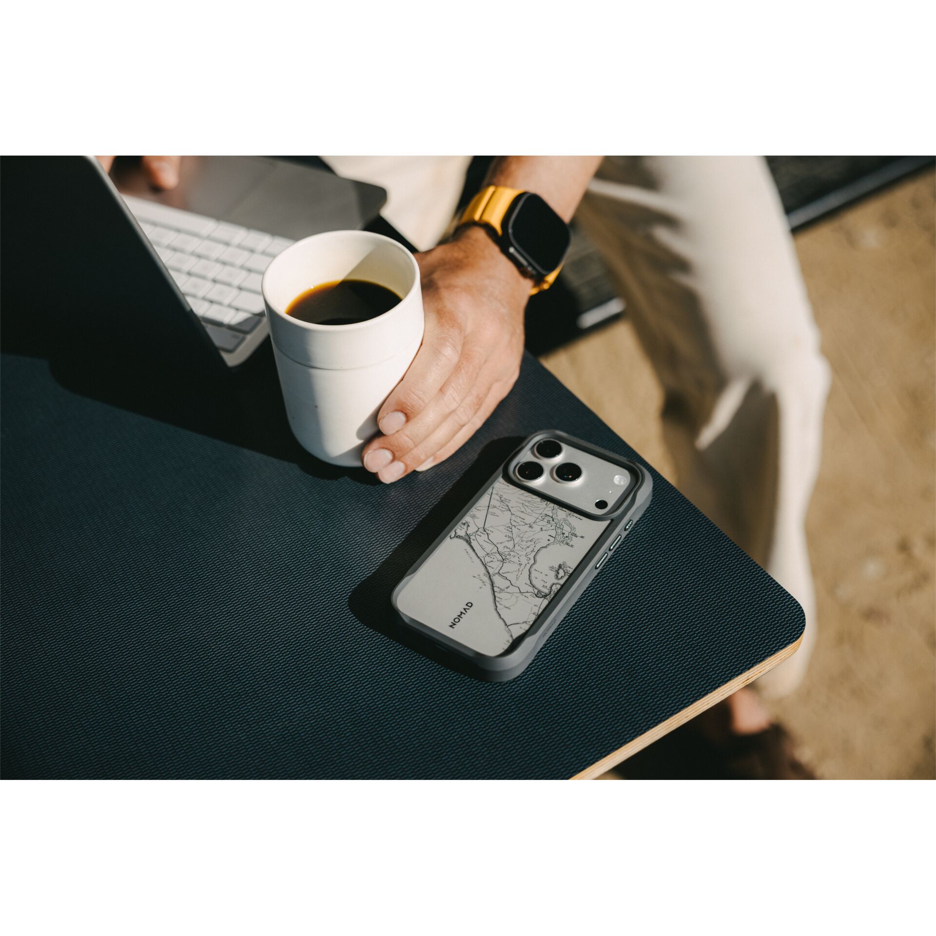 Kaffee, Becher, Smartphone, Schutzhülle, Kartenhalter