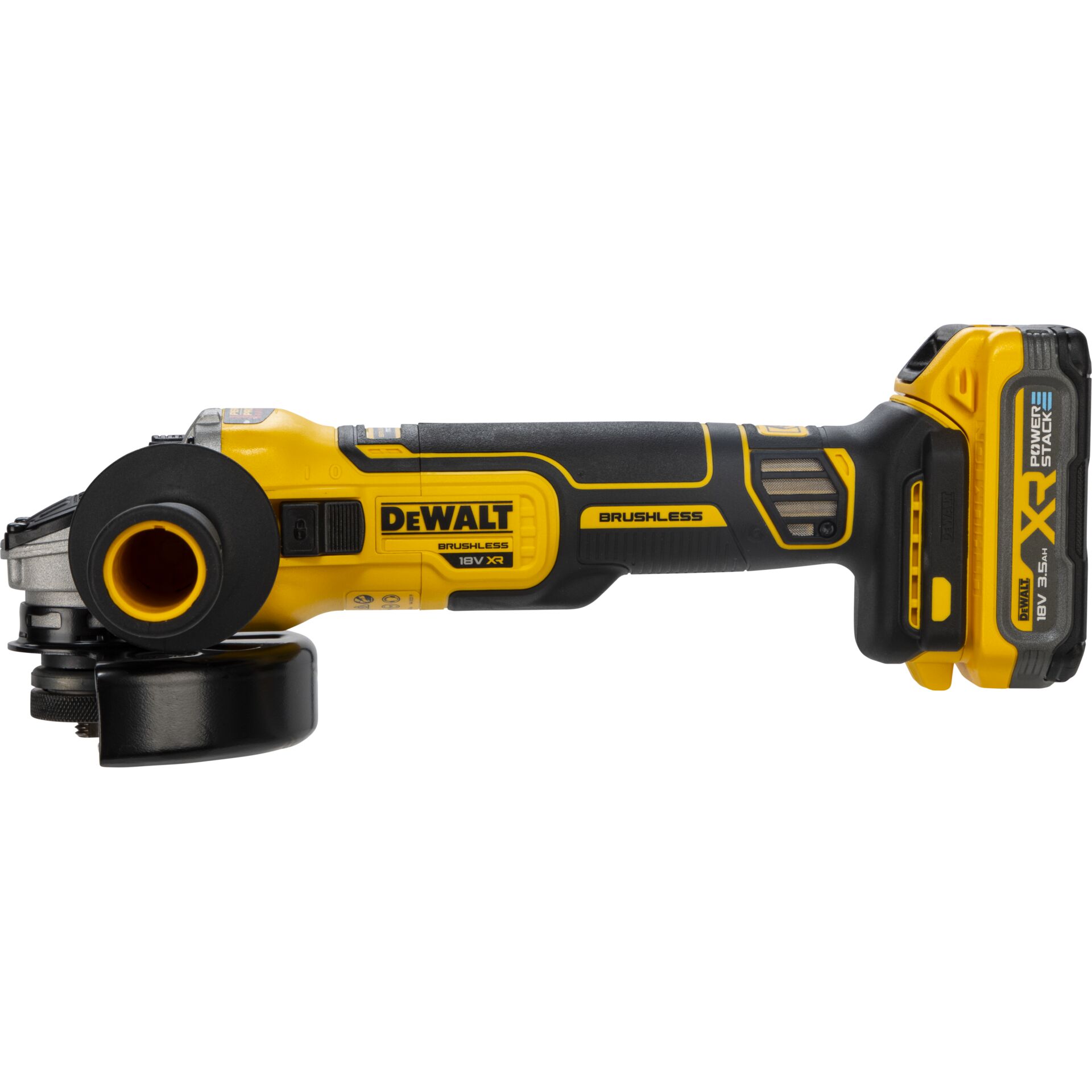 Akku-Winkelschleifer, Bronze- und Gelb, Brushless, 3.0Ah Akku, DeWalt XR