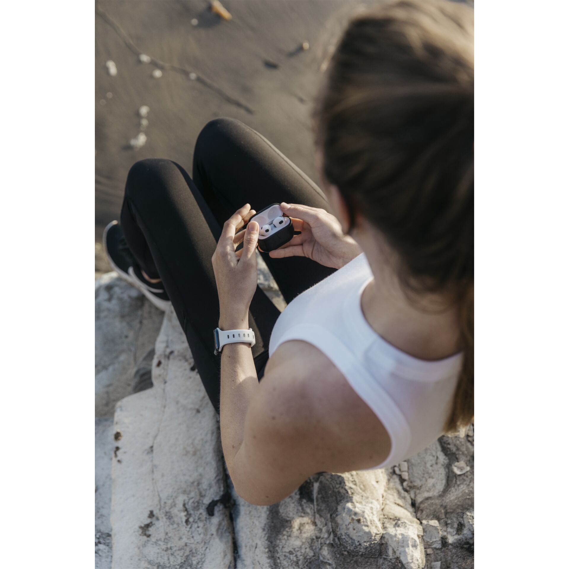 Person, Armbanduhr, Text