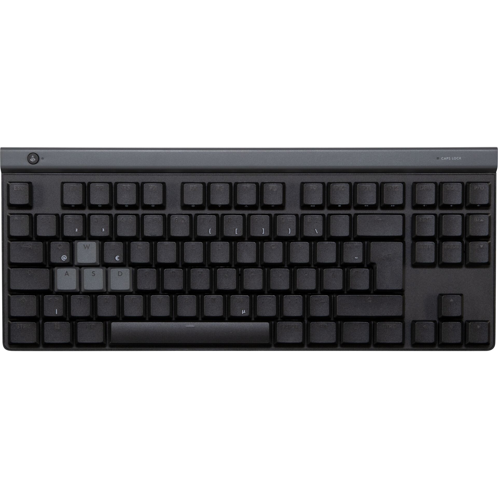 Tastatur, QWERTZ, mechanisch, Schwarz, Full-Size