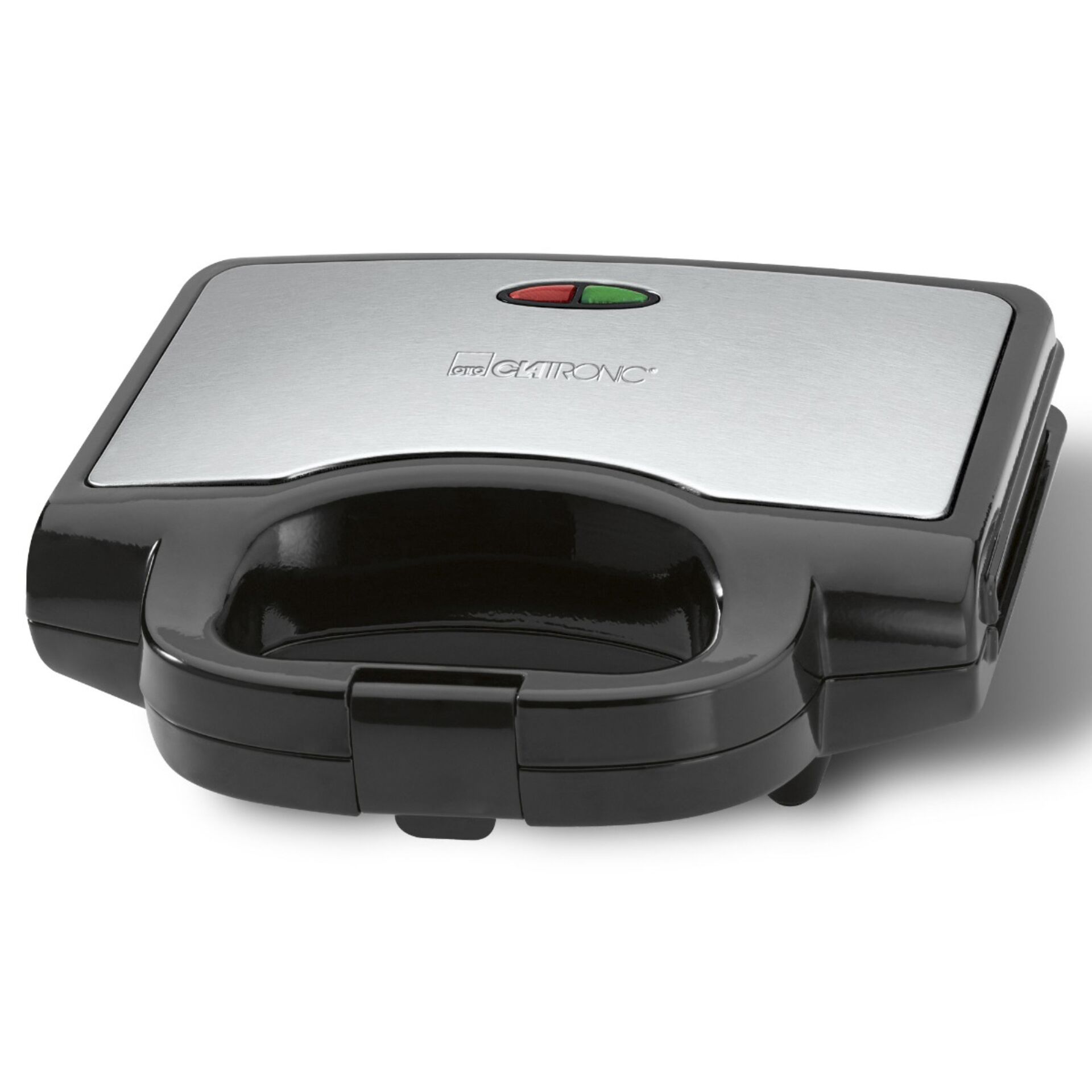 Clatronic ST 3778 schwarz-inox  2 fach Sandwichtoaster