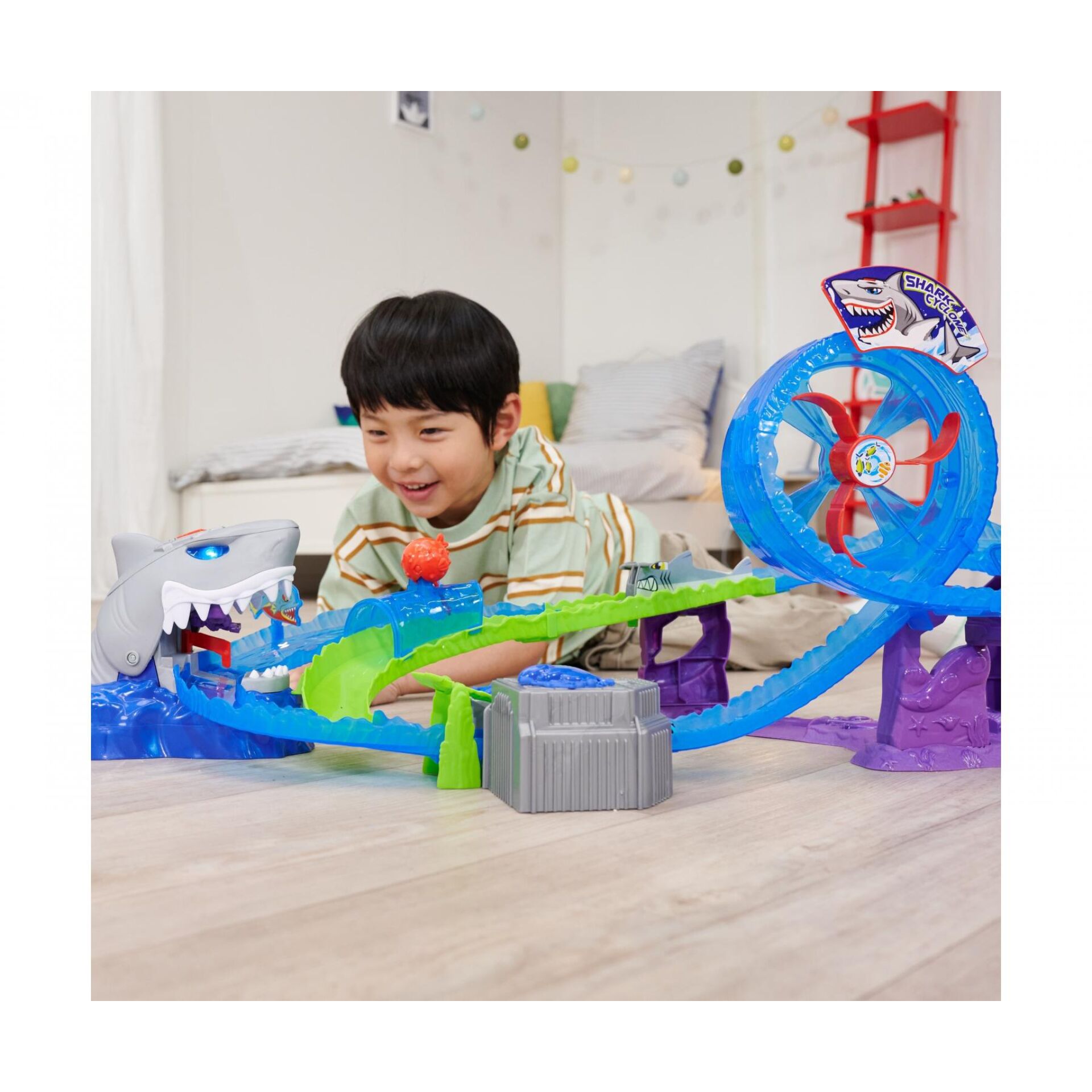 Spielzeugbahn, Krokodil-Rotor, Gegt-Kreuz, Spielzeugset, Batteriebetrieben?