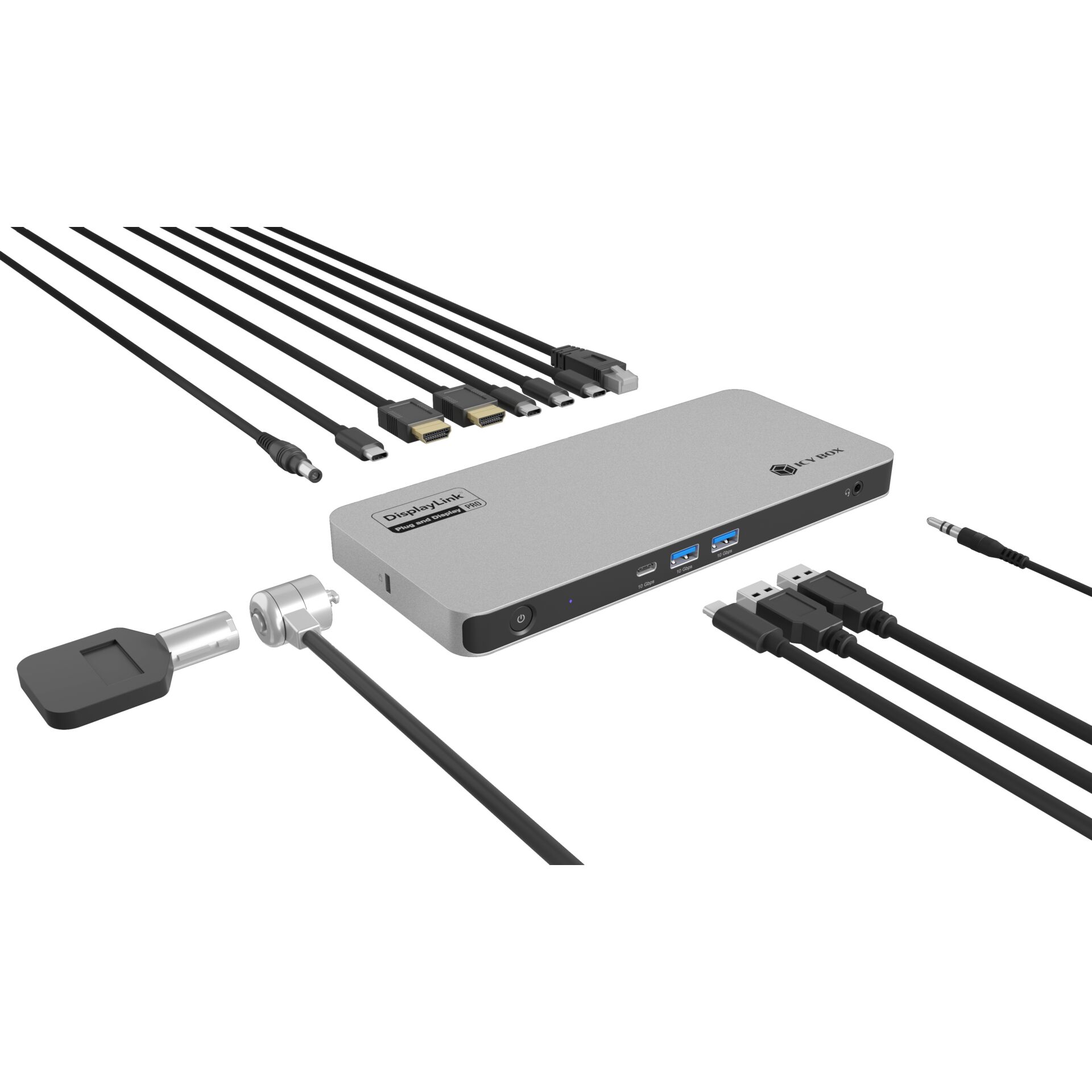 Docking Station, USB-C Hub, HDMI, DisplayLink, A/V adapters