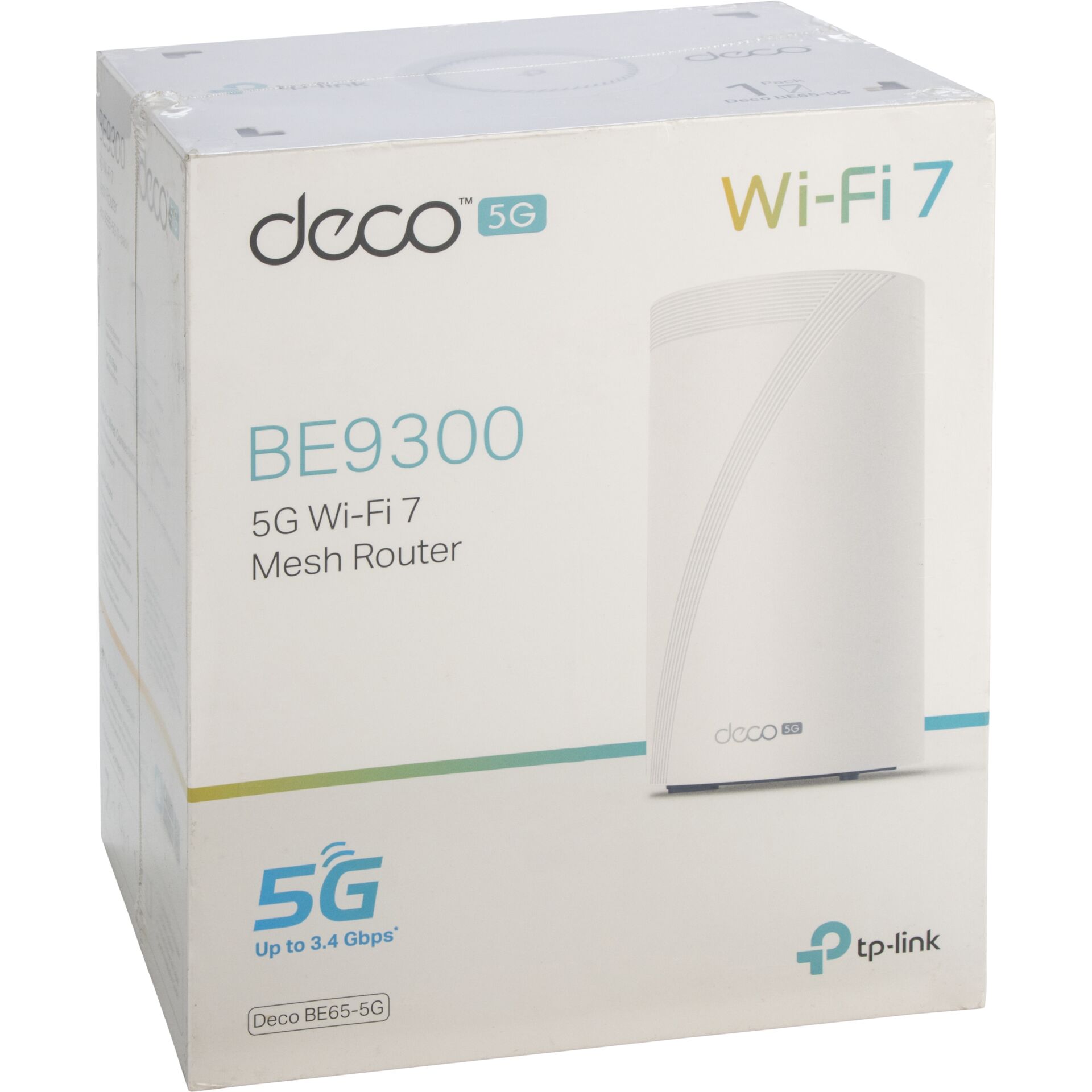 Mesh Router, Wi-Fi 7, 5G, BE9300, Boxed package