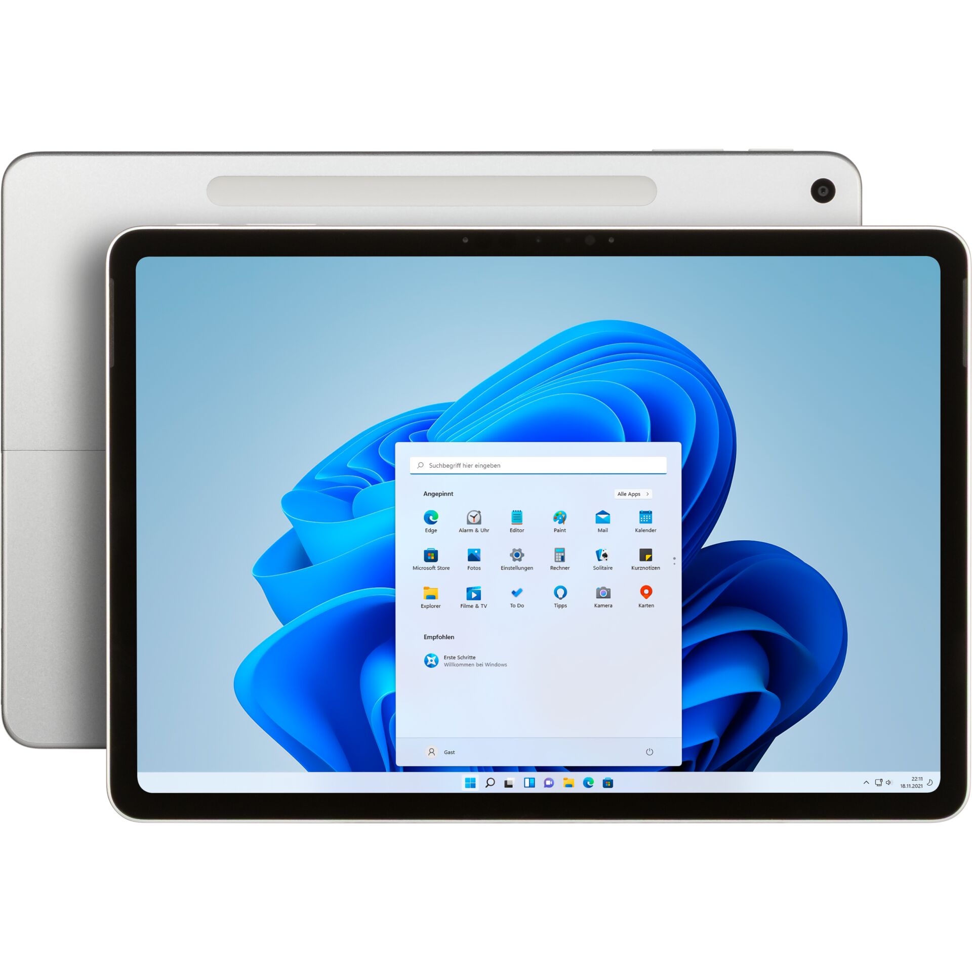 Microsoft Surface Pro 12 platin  30,48cm (12") X1P 16GB 512GB