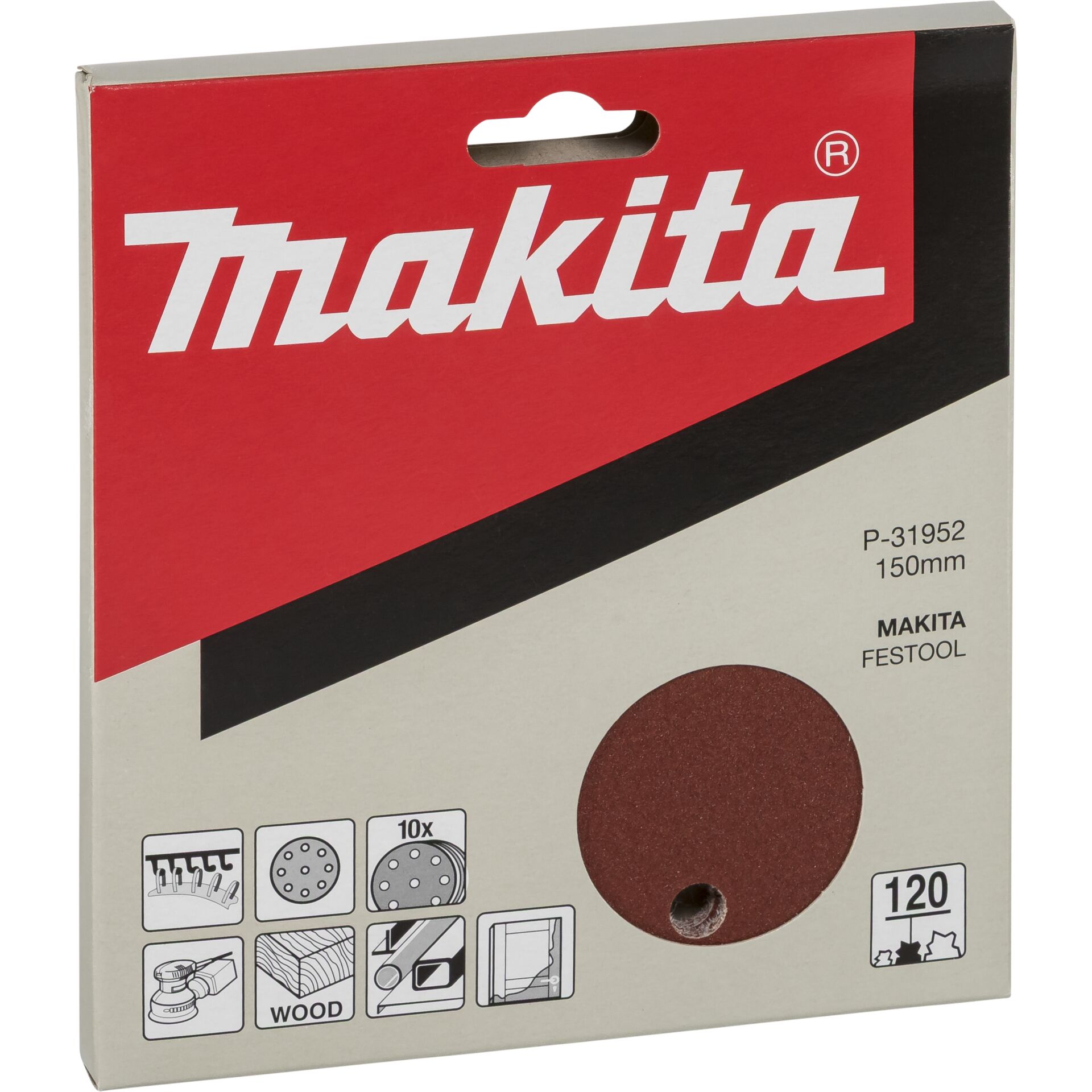 Makita Schleifpap. Kl. 150mm  K120