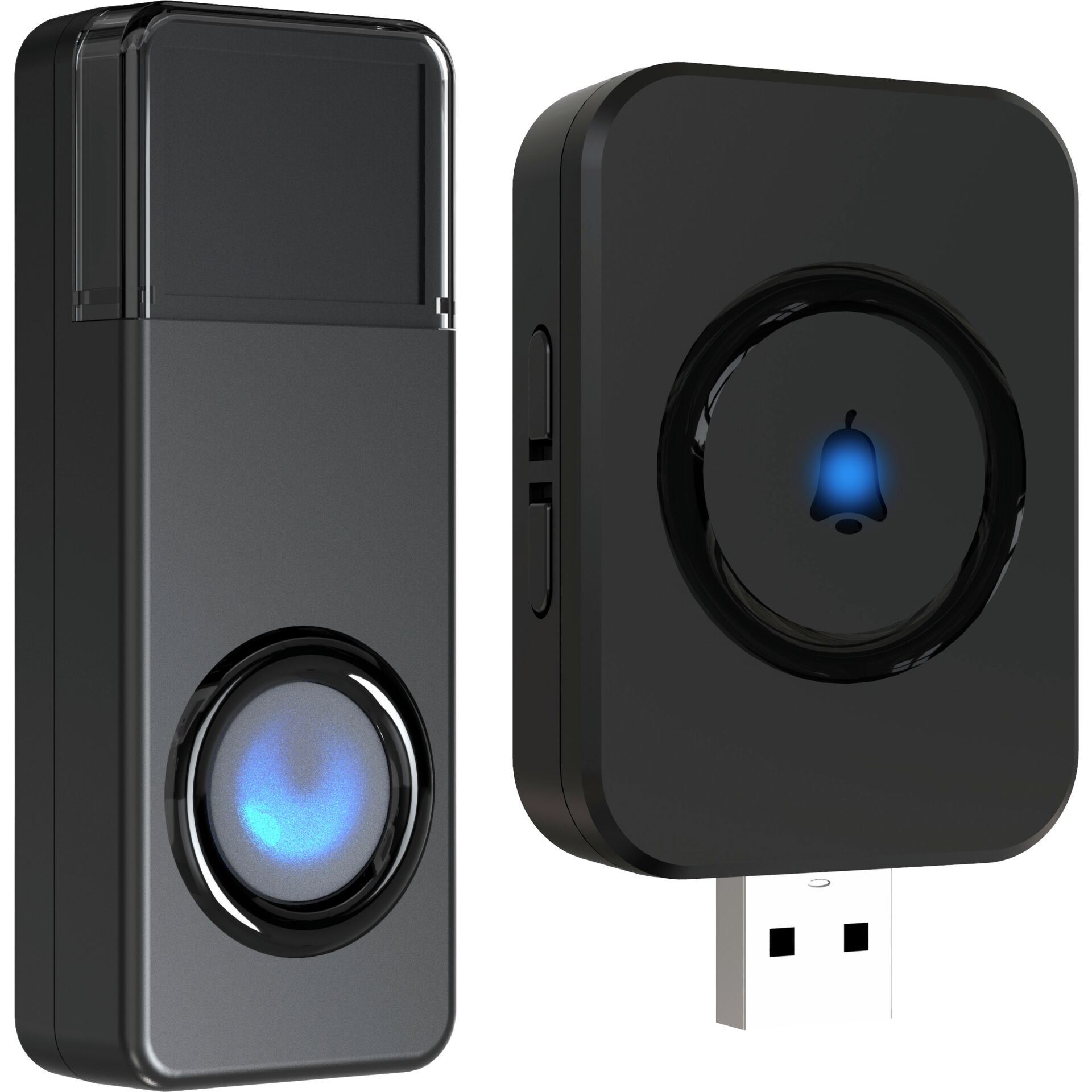 REV Orchestra Funk-Gong für  USB-Steckdose 100m schw.82160512