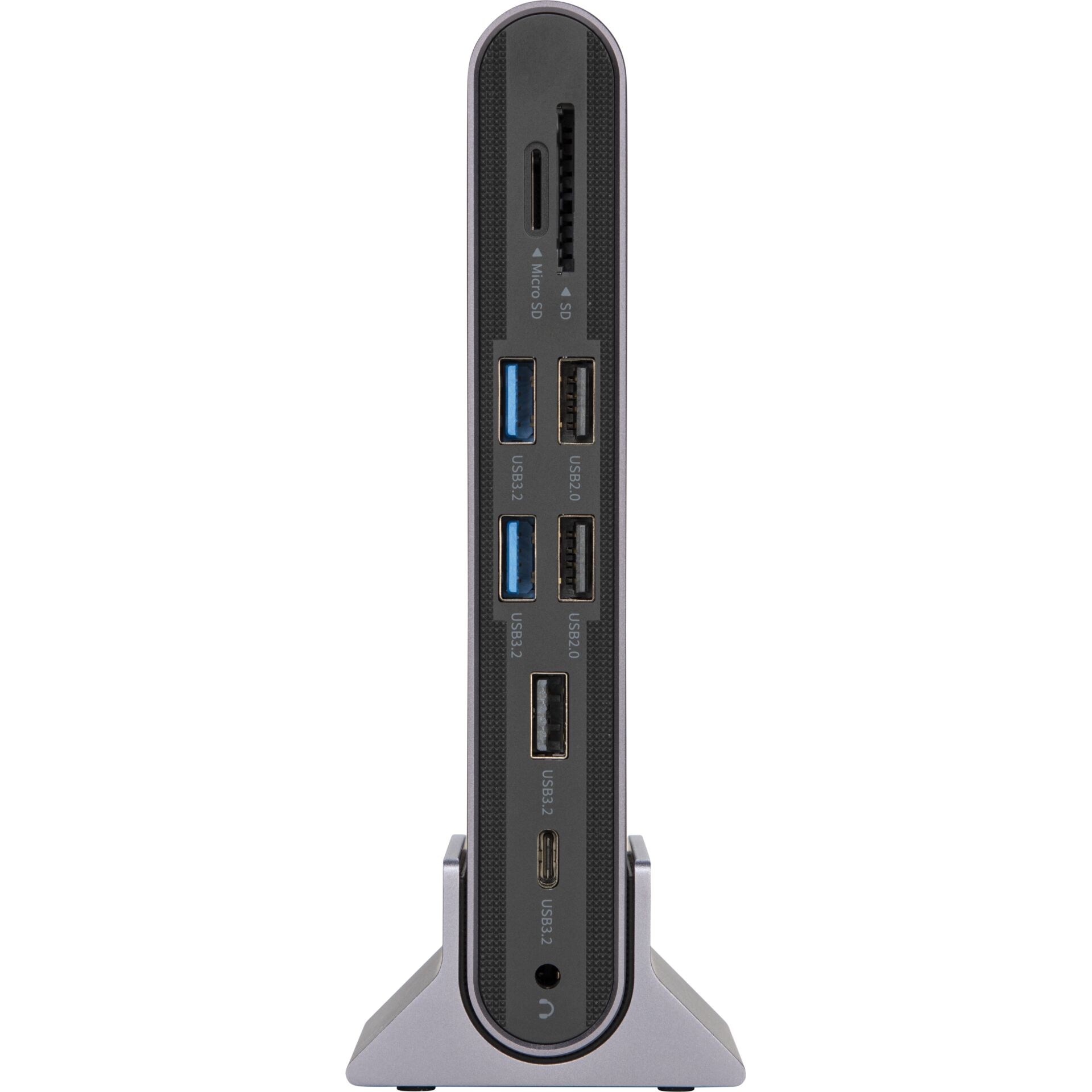 USB-A, USB-C, SD-Kartensteckplätze, USB 3.0, Lade-Dock