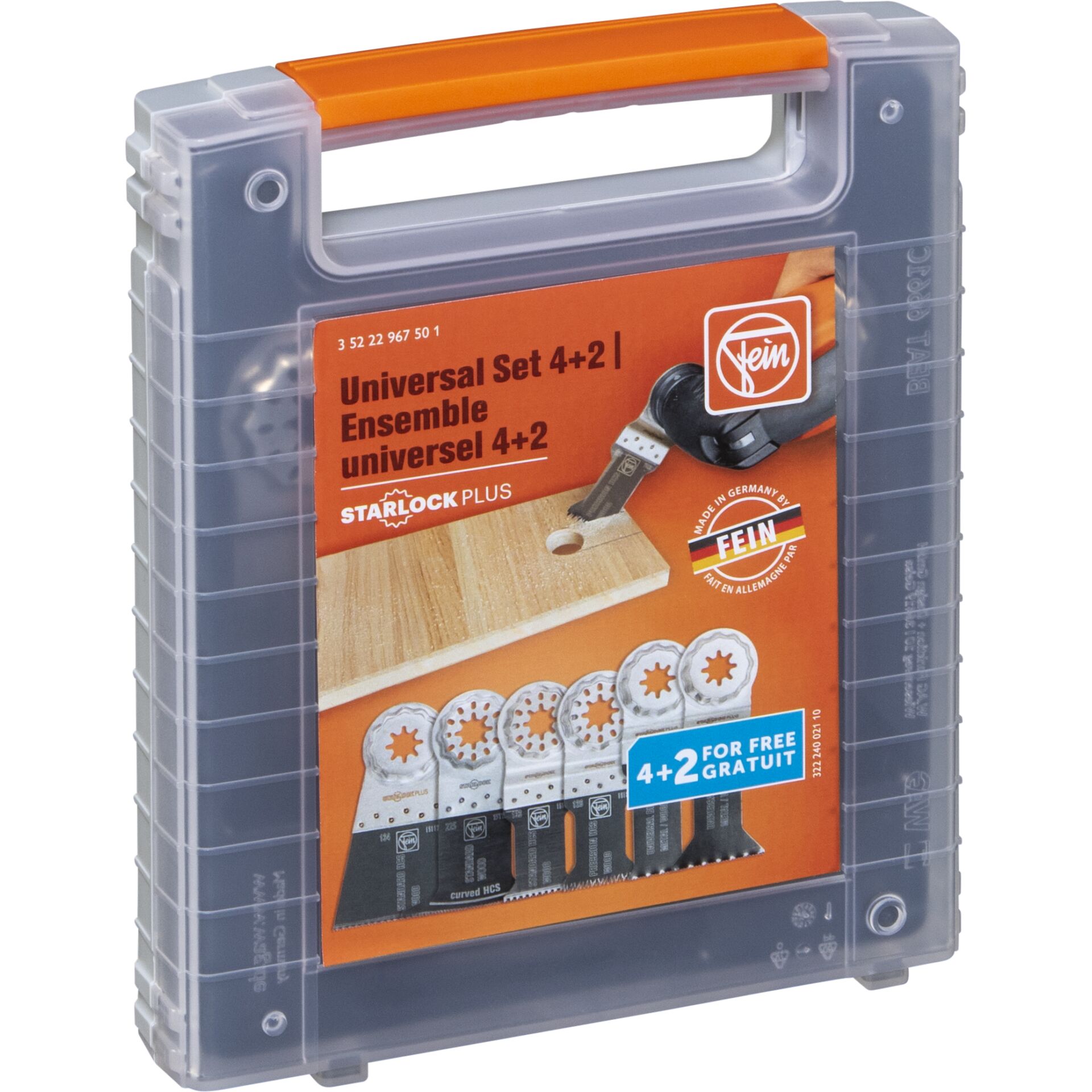 Universal-Set, Trennwerkzeug, Schnittblätter, Bastelset, Werkzeugkoffer
