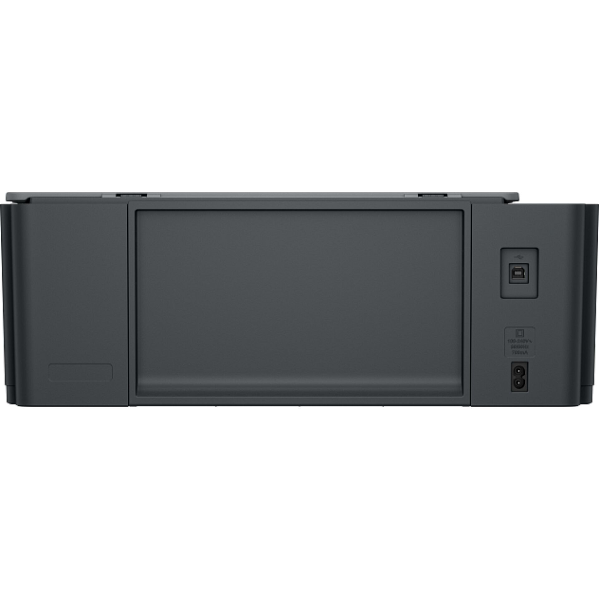 Drucker, Binder, Rechteckiges Gehäuse, Graue Farbe, USB-Netzanschluss
