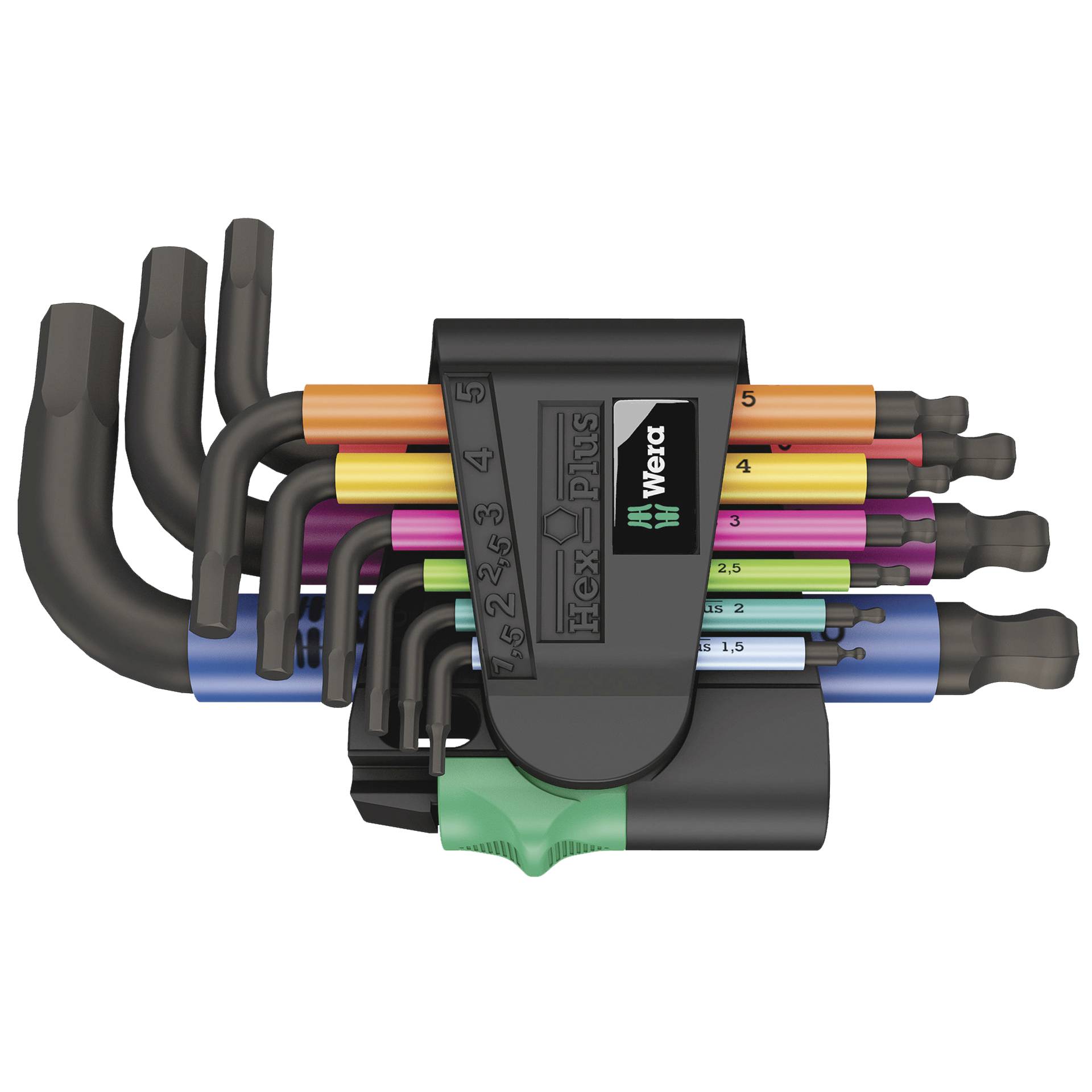 Wera 950/9 Hex-Plus  Multicolour 2