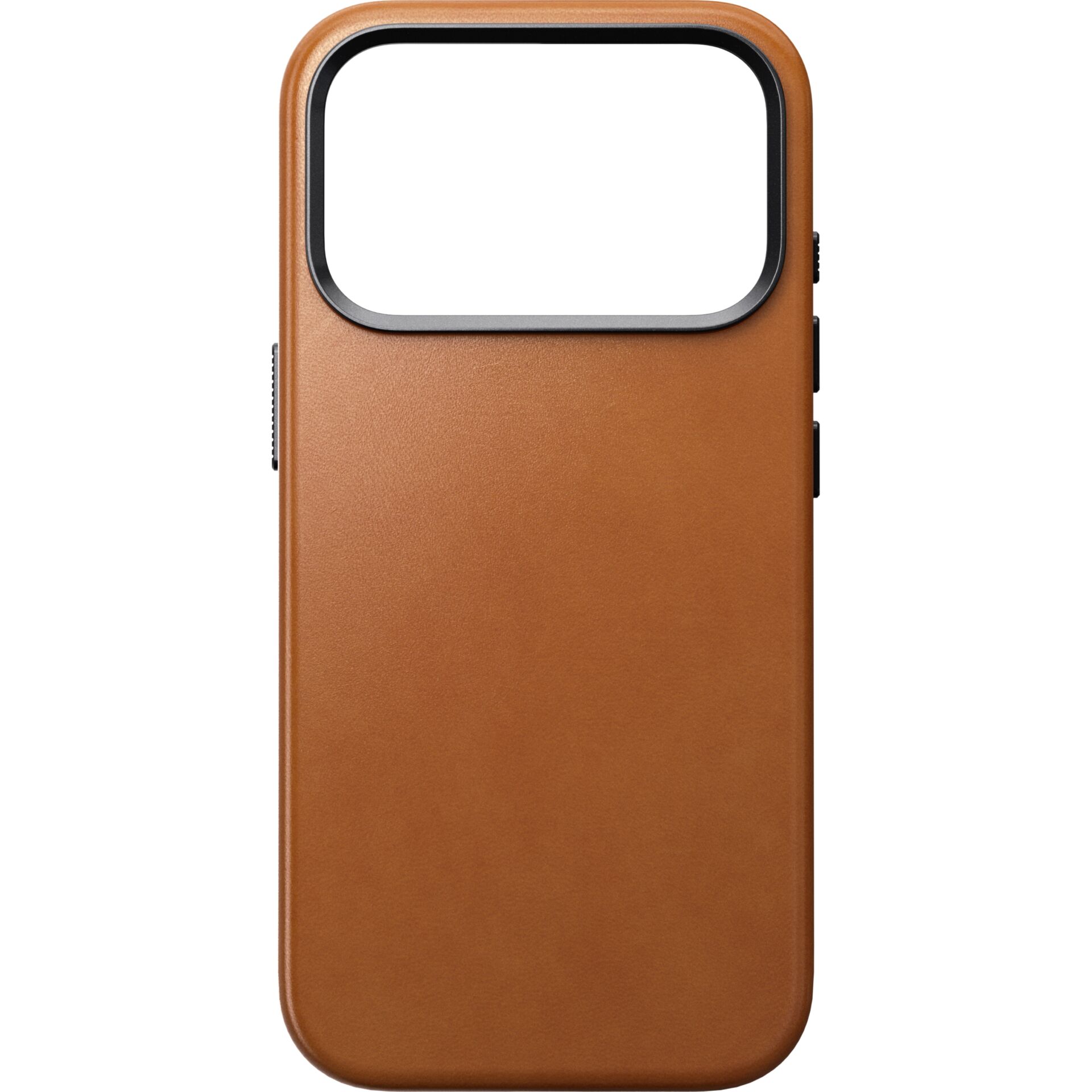 hülle, case, leder, braun, kamera-hochformat