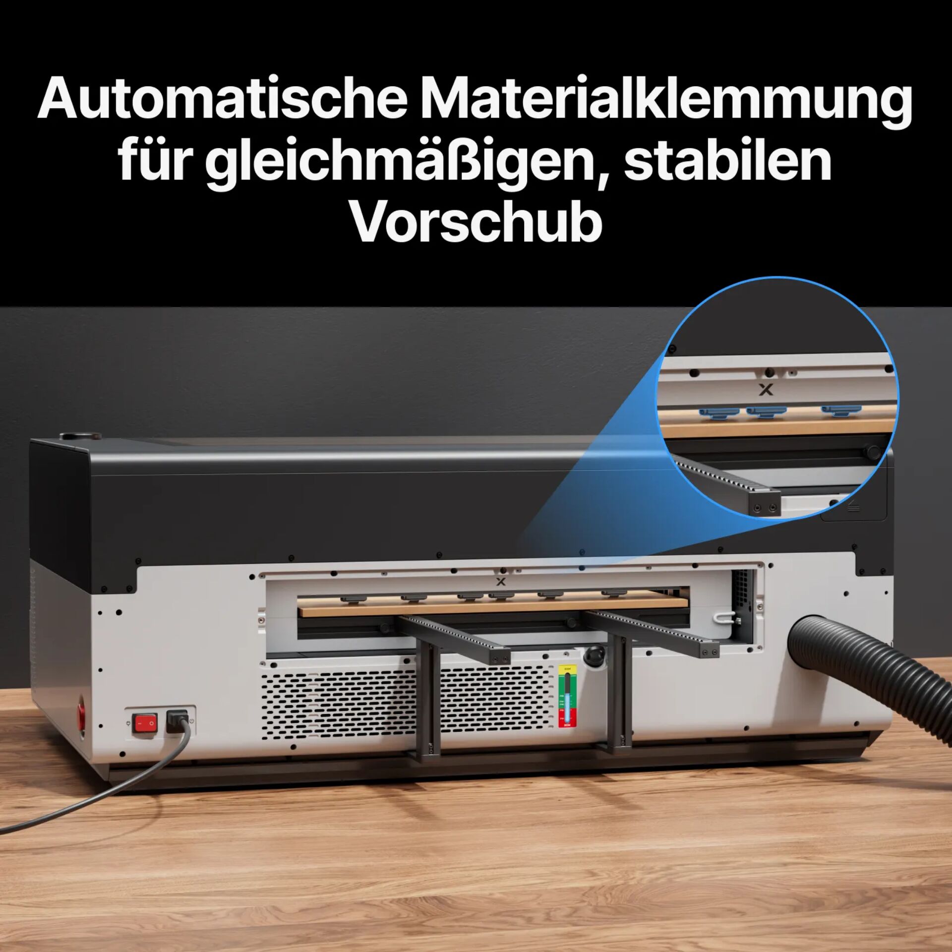 Präzisionscanner, Materialklemme, Automatischer Vorschub, Gerät, Hochwertig