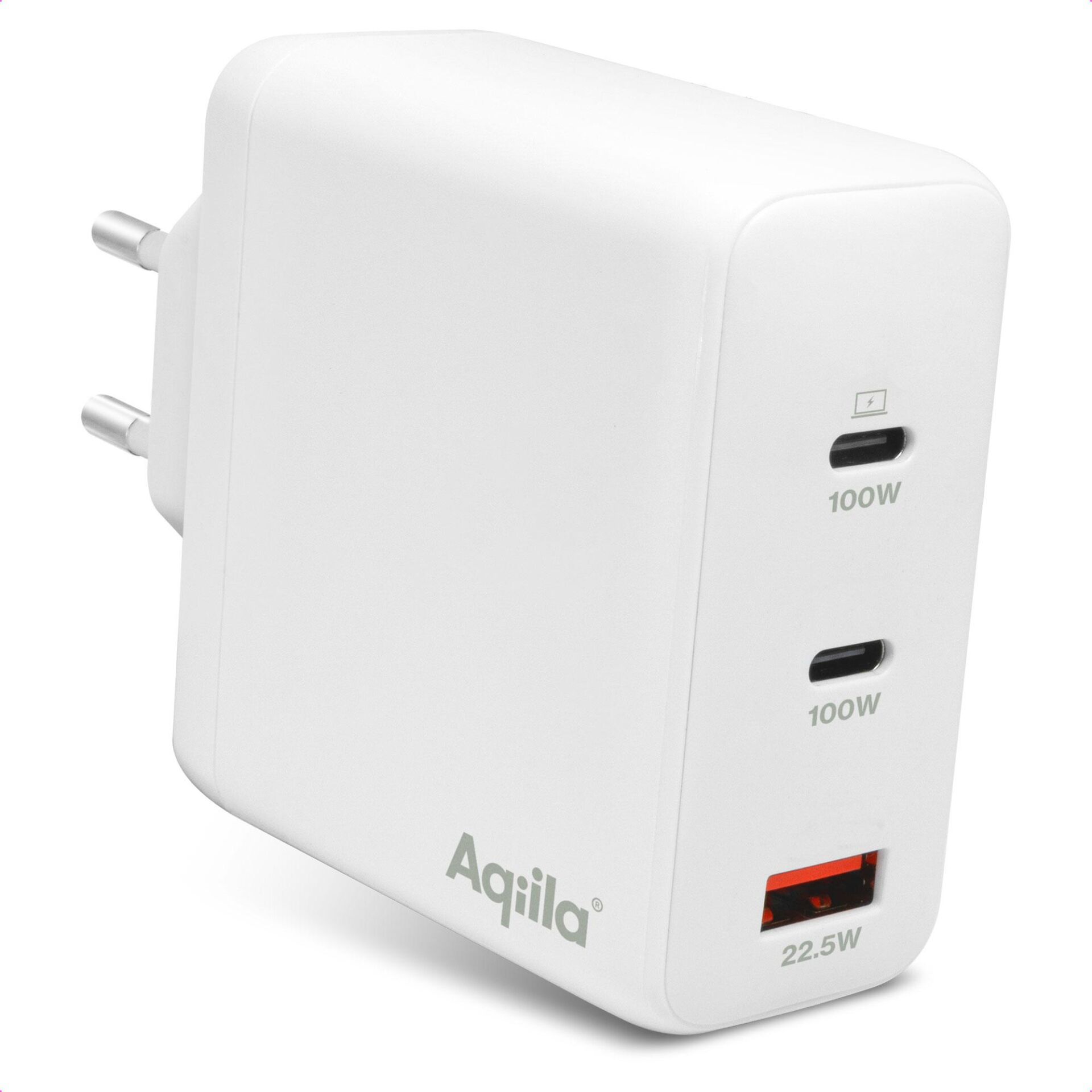 Aqiila Chargebird W4  120W 2x USB-C 1x USB-A