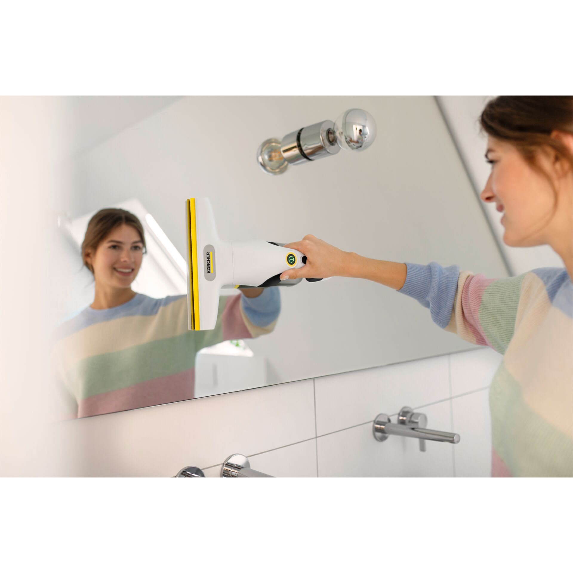 Glasreiniger, Fensterreiniger, Scheibe, Wischmopp, Spiegelreinigung