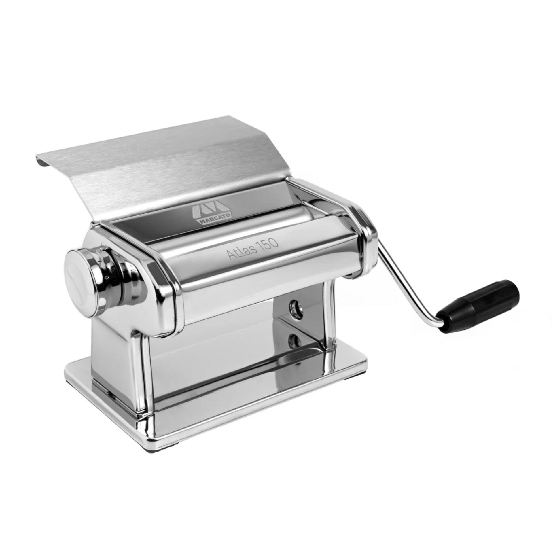 Pasta-maschine, Metall, Manuelle, Schwarz, Atlas 150