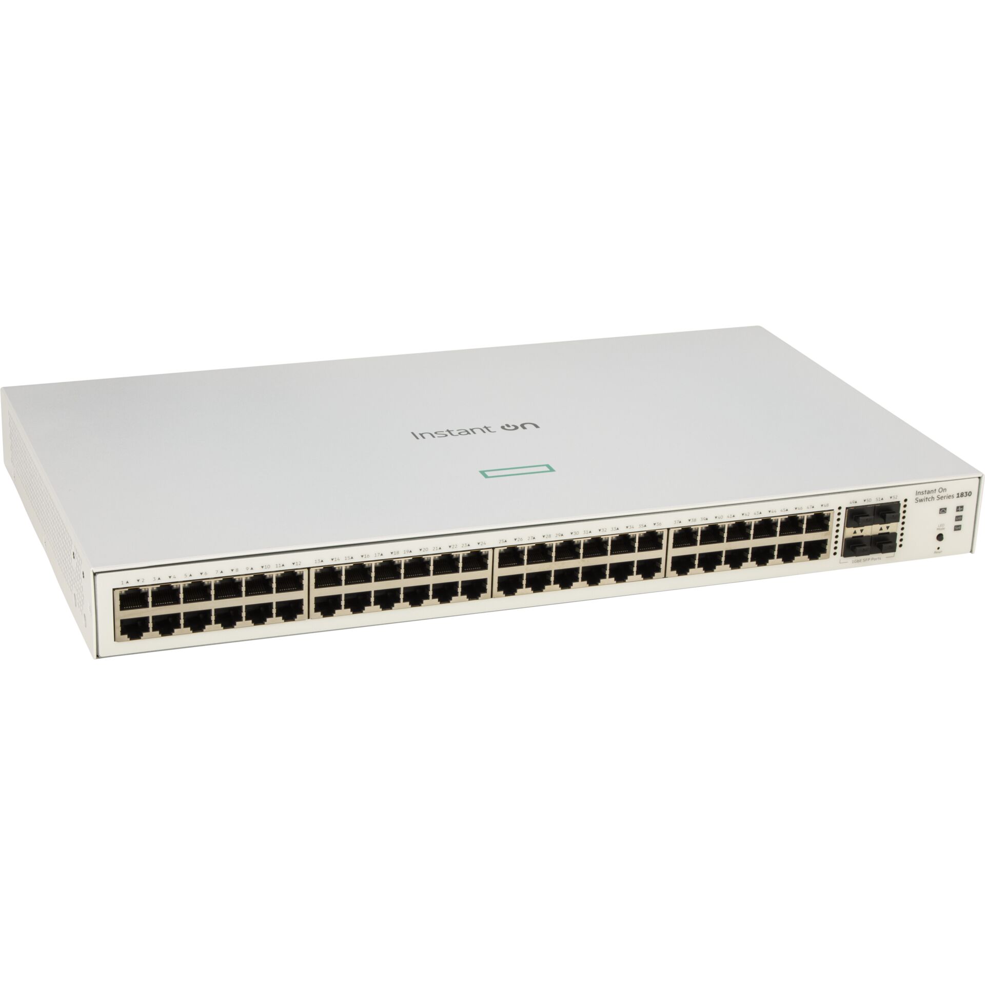 HPE Networking Instant On  1830 Switch 48p Gigabit 4p SFP