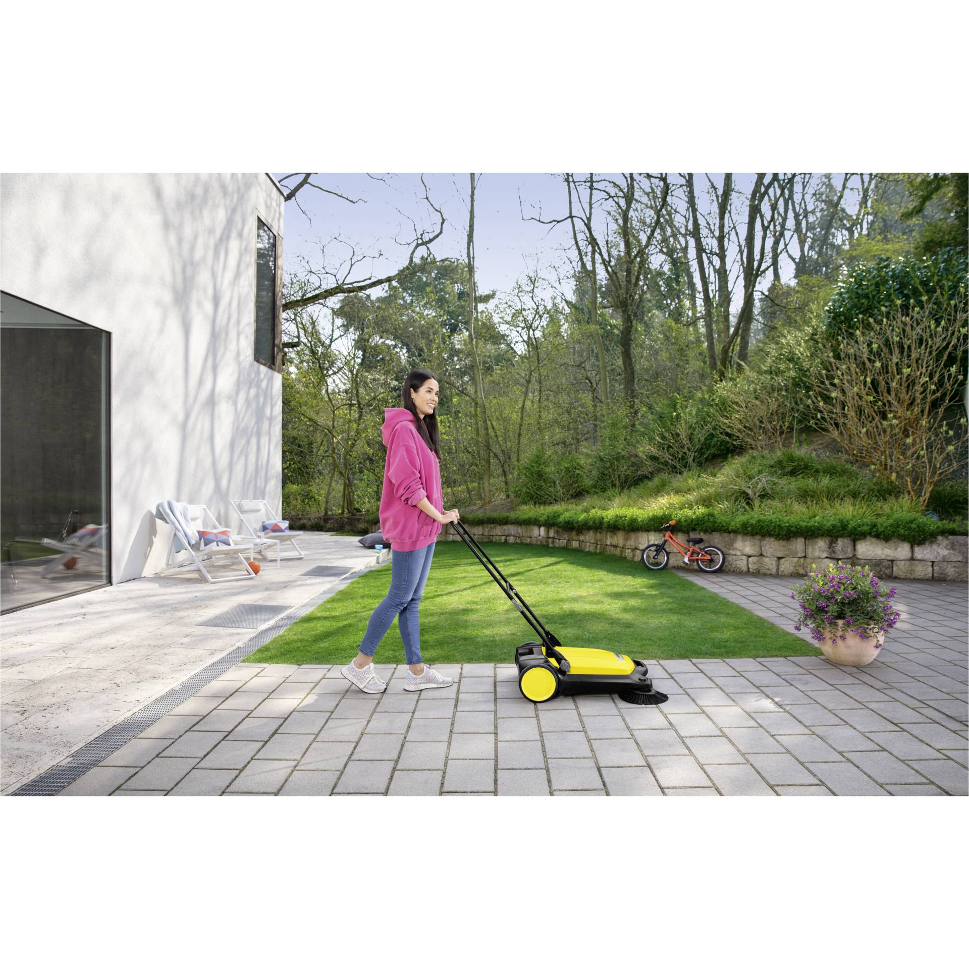 Gras, Rasen, Mädchen, Person, Jugendlich