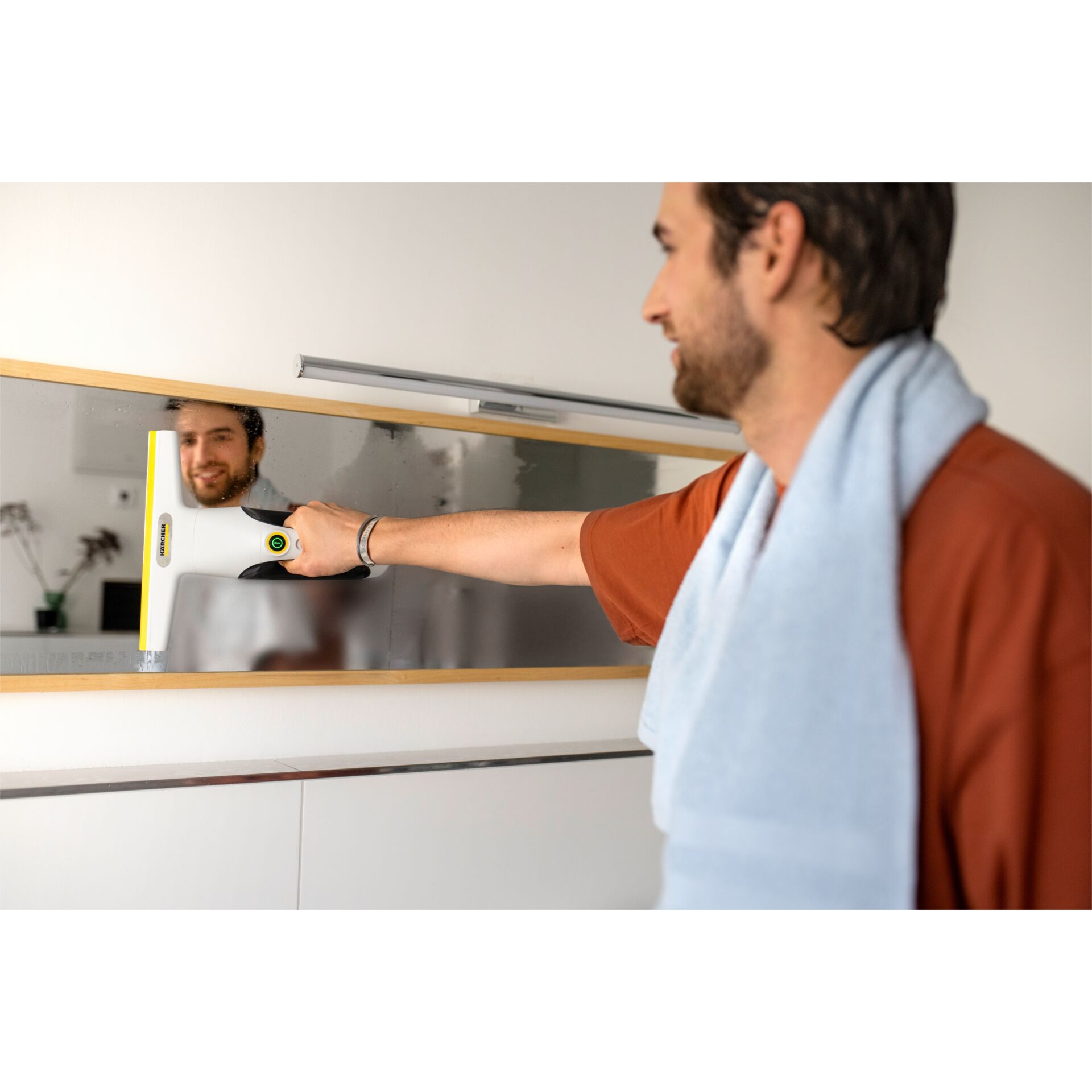 Fensterreinigung, Abzieher, Spiegelreinigung, Handwerkzeug, Schwäch?