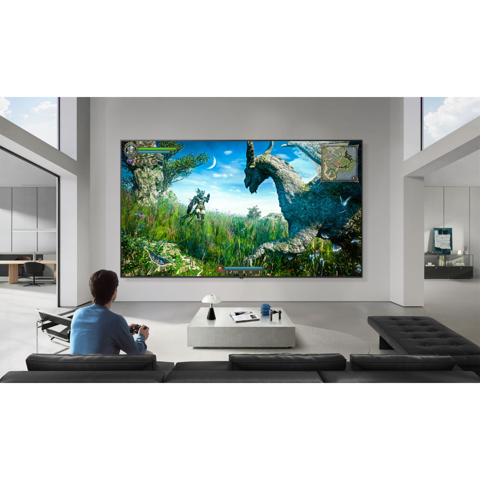 TV, Großer Bildschirm, Gaming, HD-Bildschirm, Wohnzimmerdeko