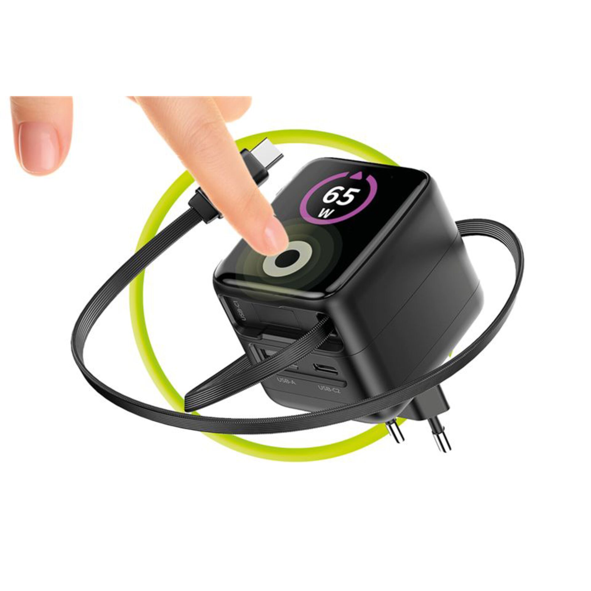 Apple Watch Ladegerät, Ladestation, Magnetisches Ladegerät, USB-C Strom, Reiseladegerät