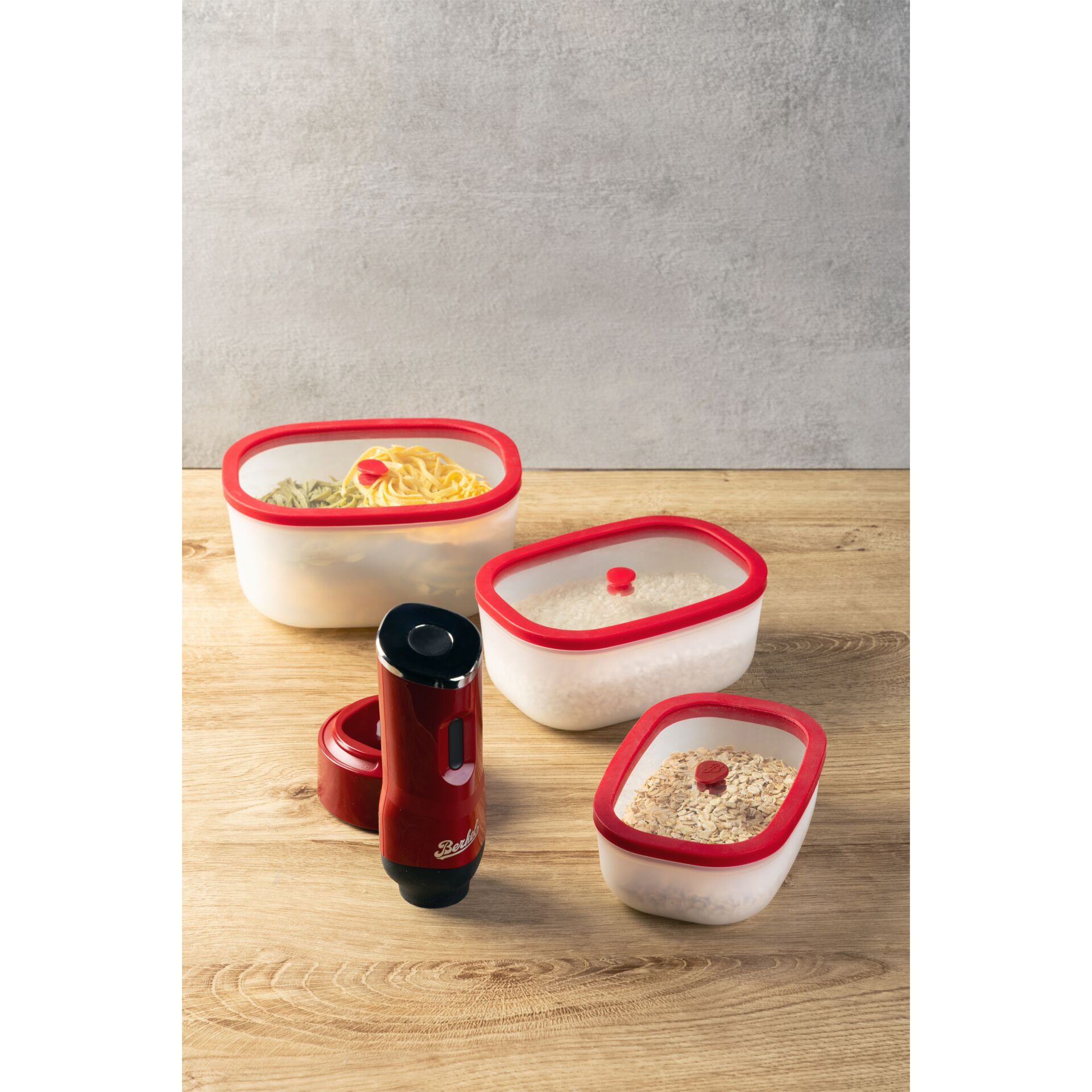 Lunchbox, Lebensmittelbehälter, Bento, Roter Deckel, Dichtungsbehälter