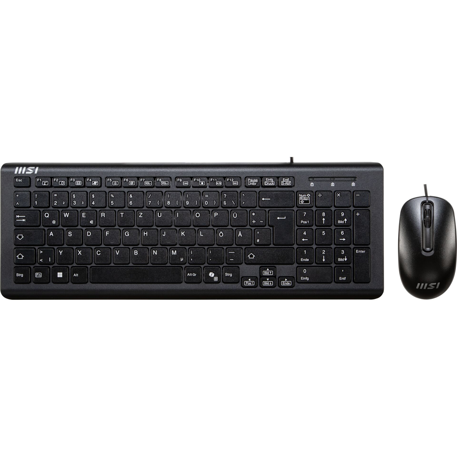 keyboard, drahtlos, usb, schwarz, tastatur