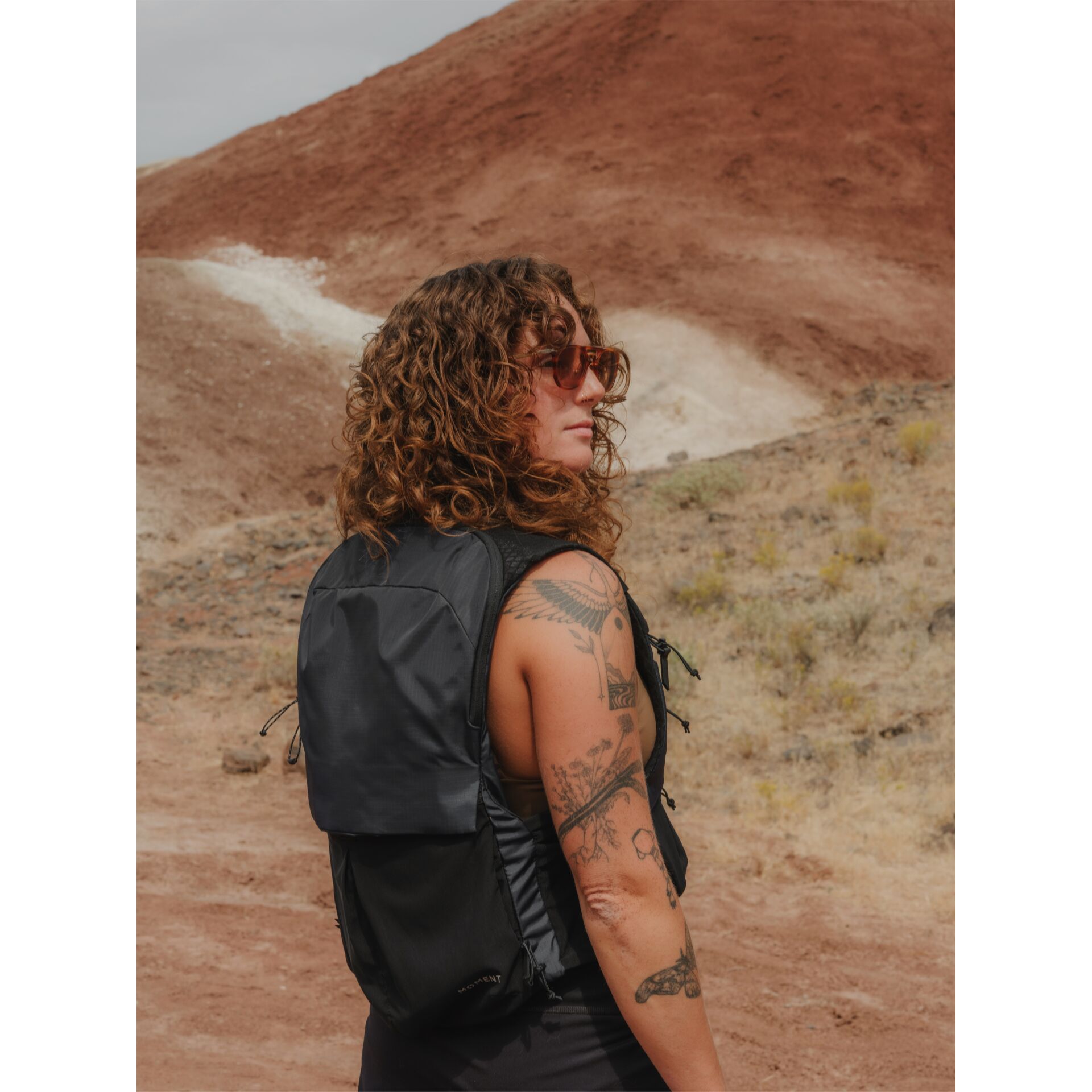 Rucksack, Rucksack-Backpack, Outdoor, Schwarz, Tattoo