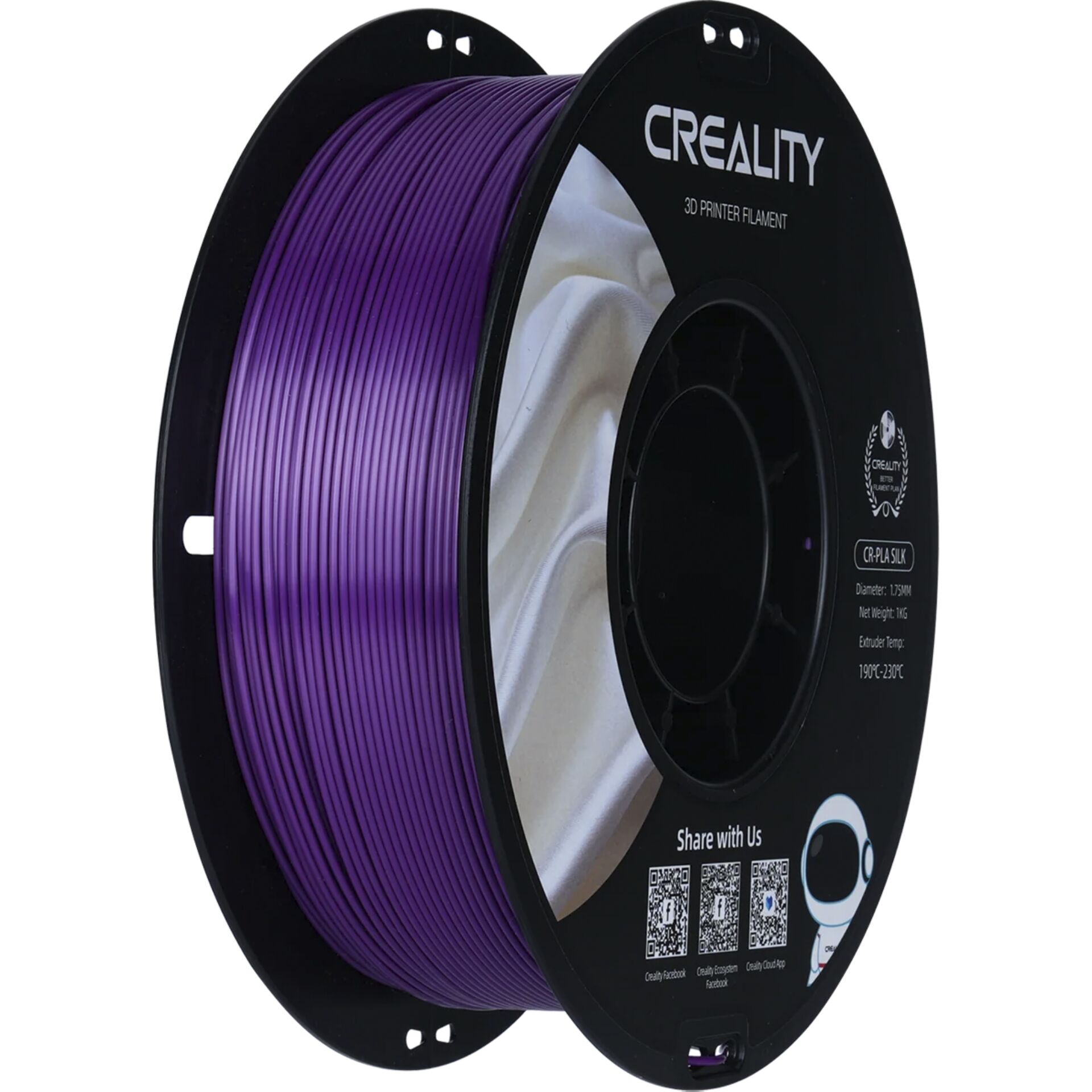 Creality Filament CR-Silk Purple  1kg