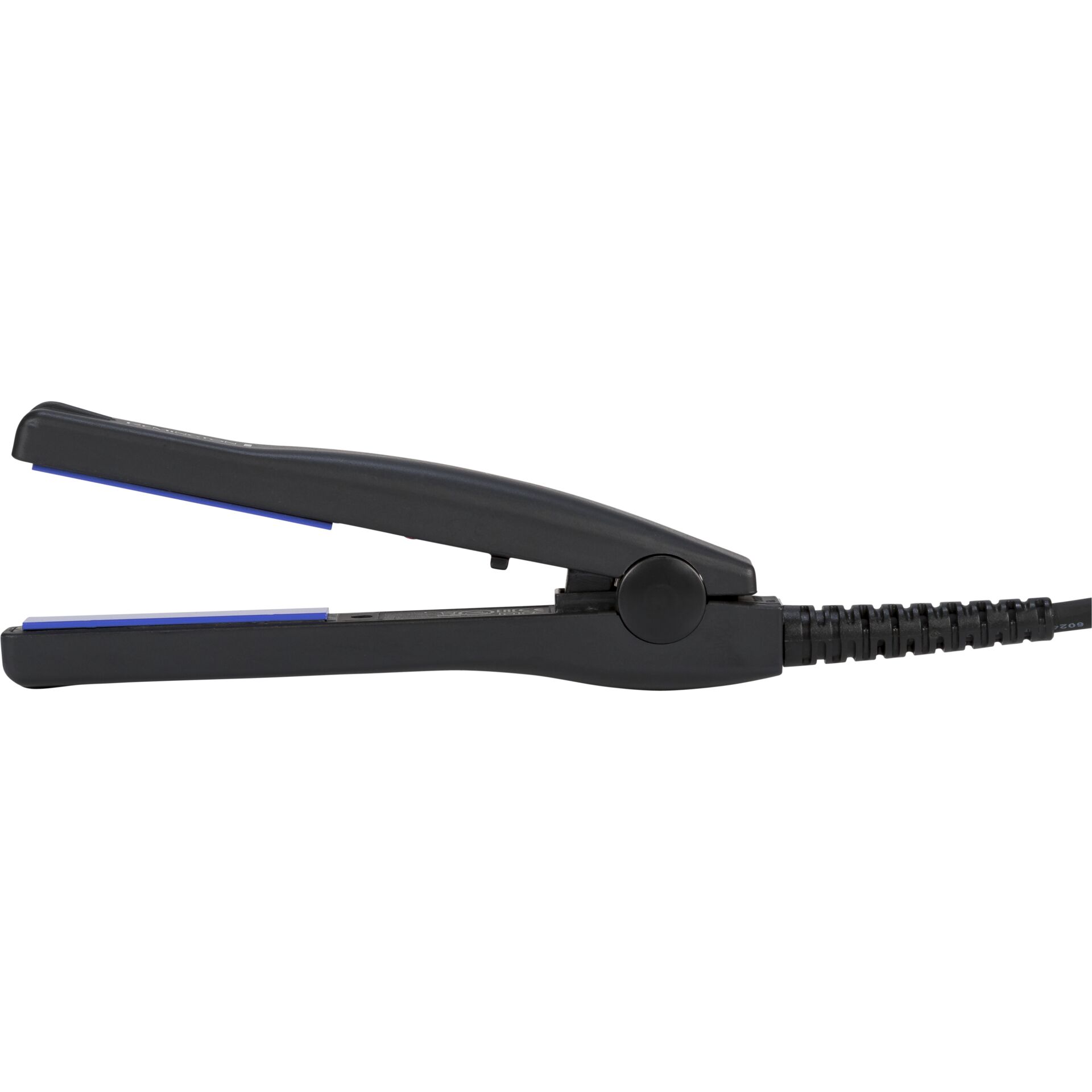 Haarglätt/Lockenstab?, Elektrische Haarglättzange, Schwarze Glättzange, Kabelgebundene Glättzange, Glatthalter
