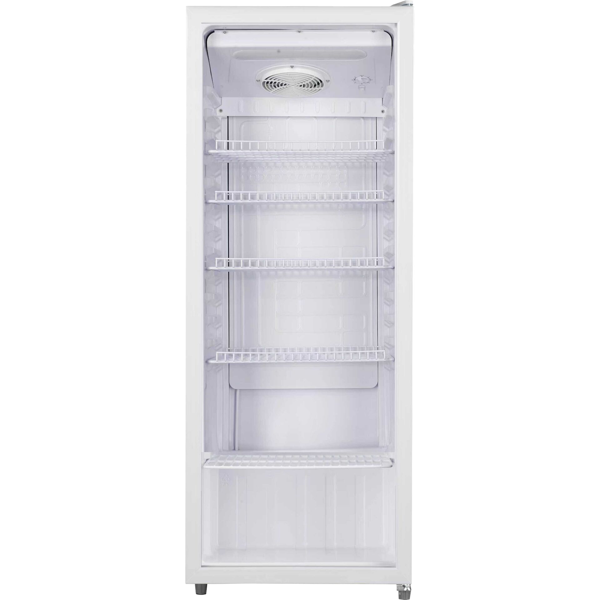 Bomann KSG 7292    weiß  Glastürkühlschrank 143cm