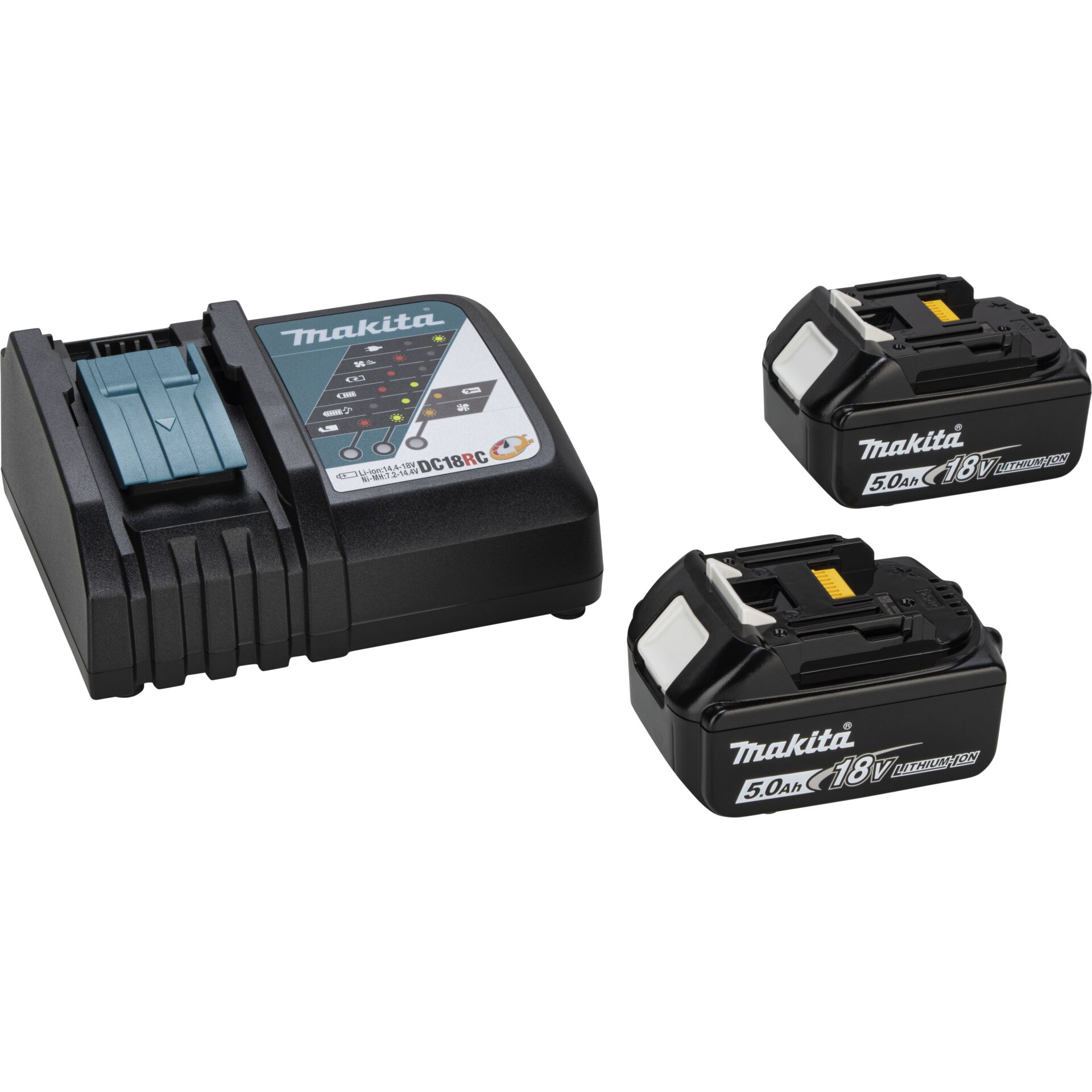 Akku-Ladegerät, Lithium-Ionen, 18V, 5.0Ah, Makita